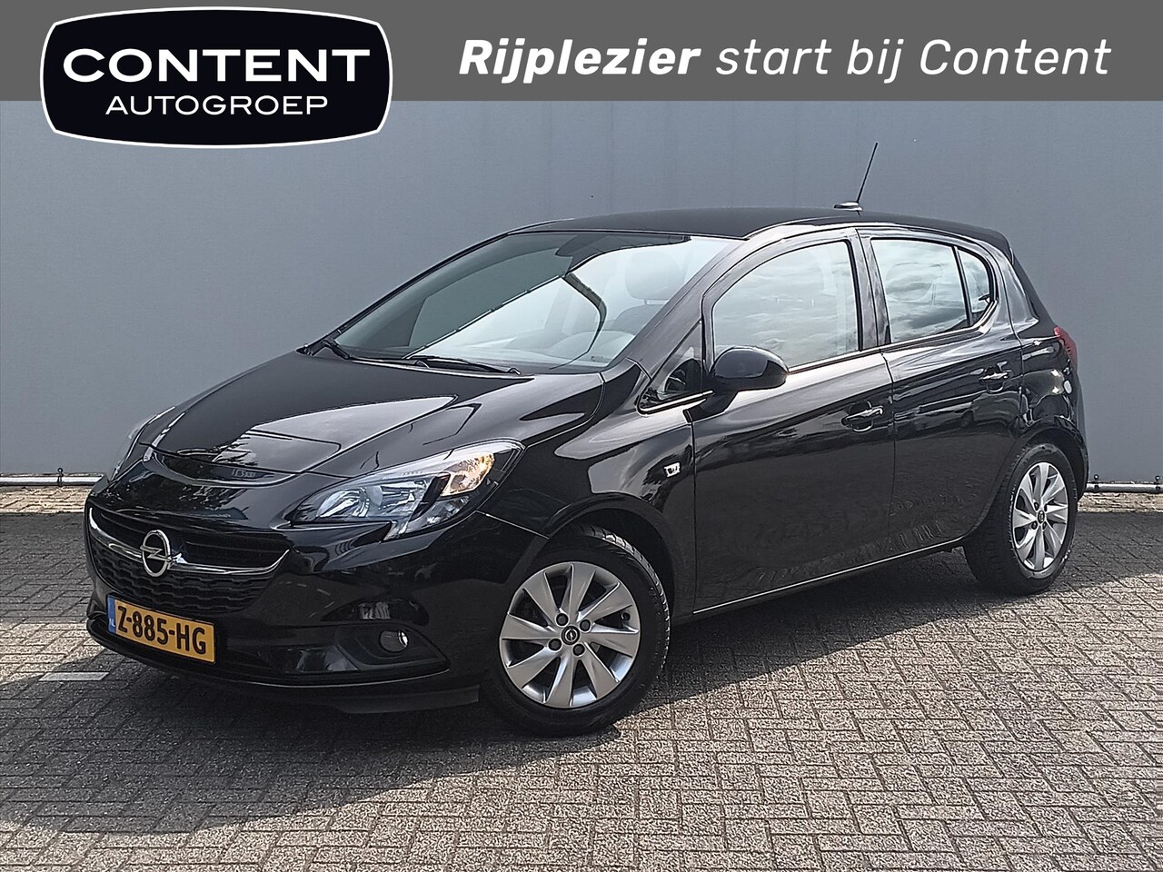 Opel Corsa - 1.4 S 90pk 5d Black Edition | Cruise | Navi - AutoWereld.nl