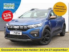 Dacia Sandero Stepway - 1.0 TCe 100 PK ECO-G Extreme | Glazen schuifkanteldak | 4 seizoensbanden | Stoelverwarming