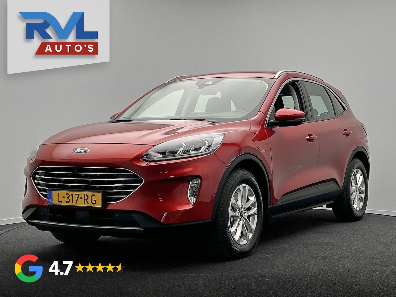 Ford Kuga - 2.5 PHEV Titanium | Origineel NL | Adapt./Cruise | Camera | Stoel/Stuur verwarming | Clima - AutoWereld.nl