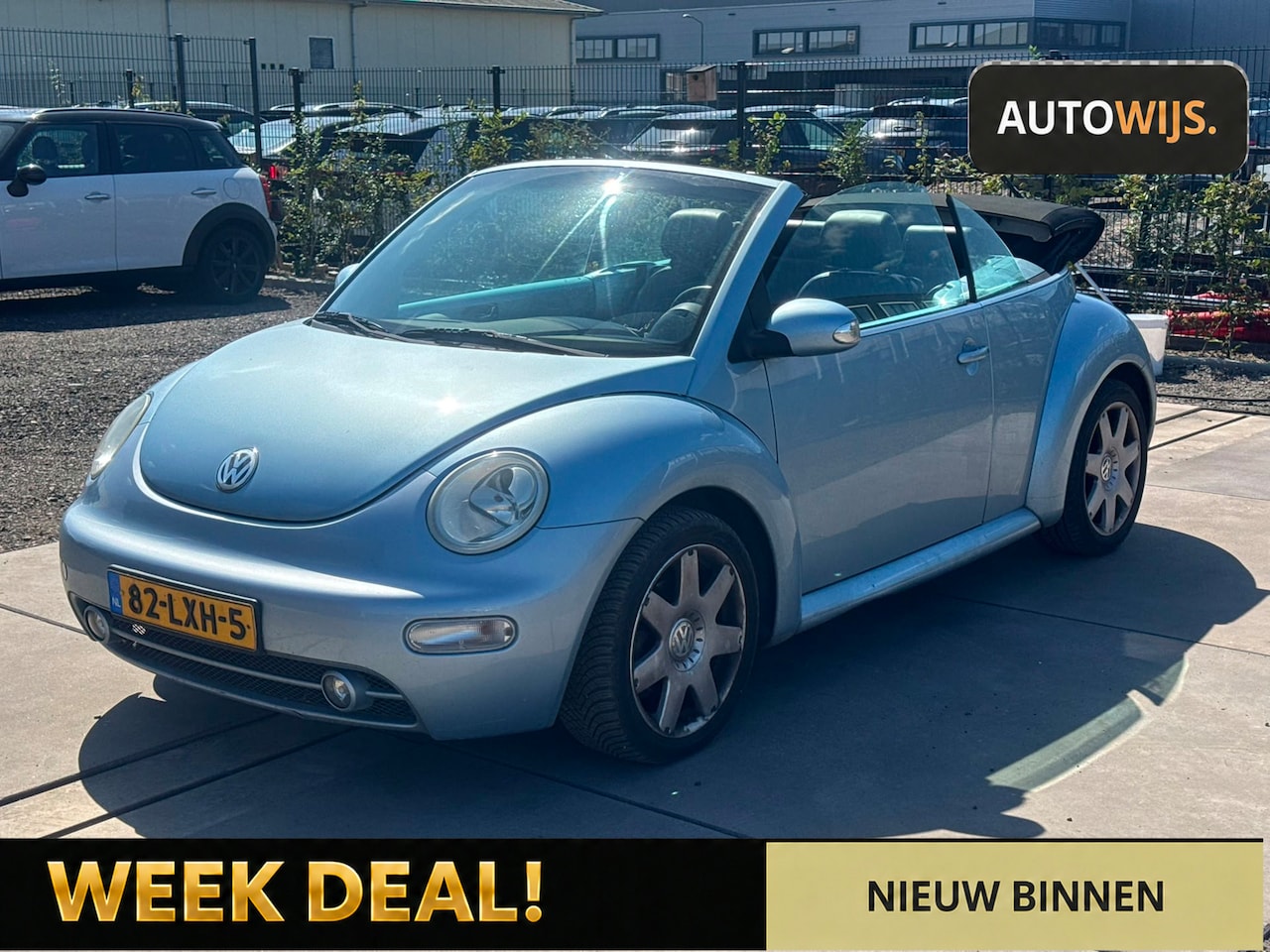 Volkswagen New Beetle Cabriolet - 2.0 Highline|AUT|LEDER|INRUIL KOOPJE - AutoWereld.nl