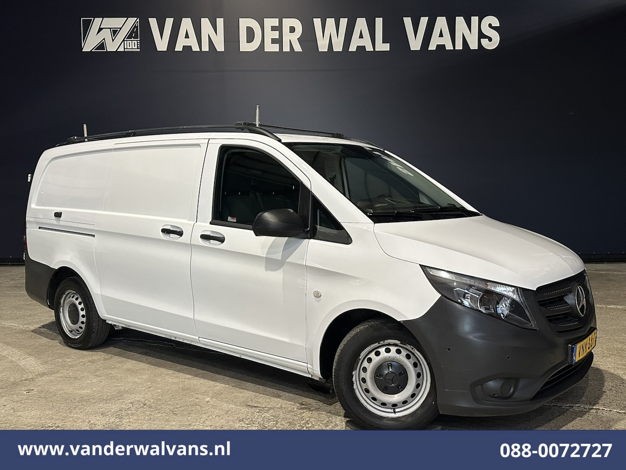Mercedes-Benz Vito - 116 CDI 164pk L2H1 Euro6 Airco | Cruisecontrol | Parkeersensoren Stoelverwarming, Bijrijde - AutoWereld.nl