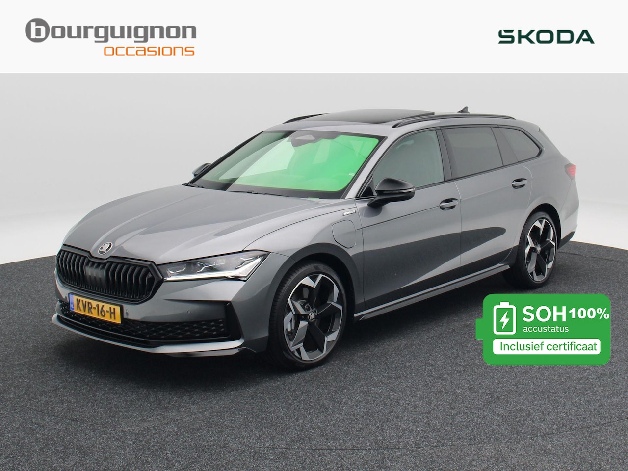 Skoda Superb Combi - 1.5 TSi 204 Pk PHEV Sportline Business | Trekhaak | Carplay | Canton Audio | Head-up Displ - AutoWereld.nl