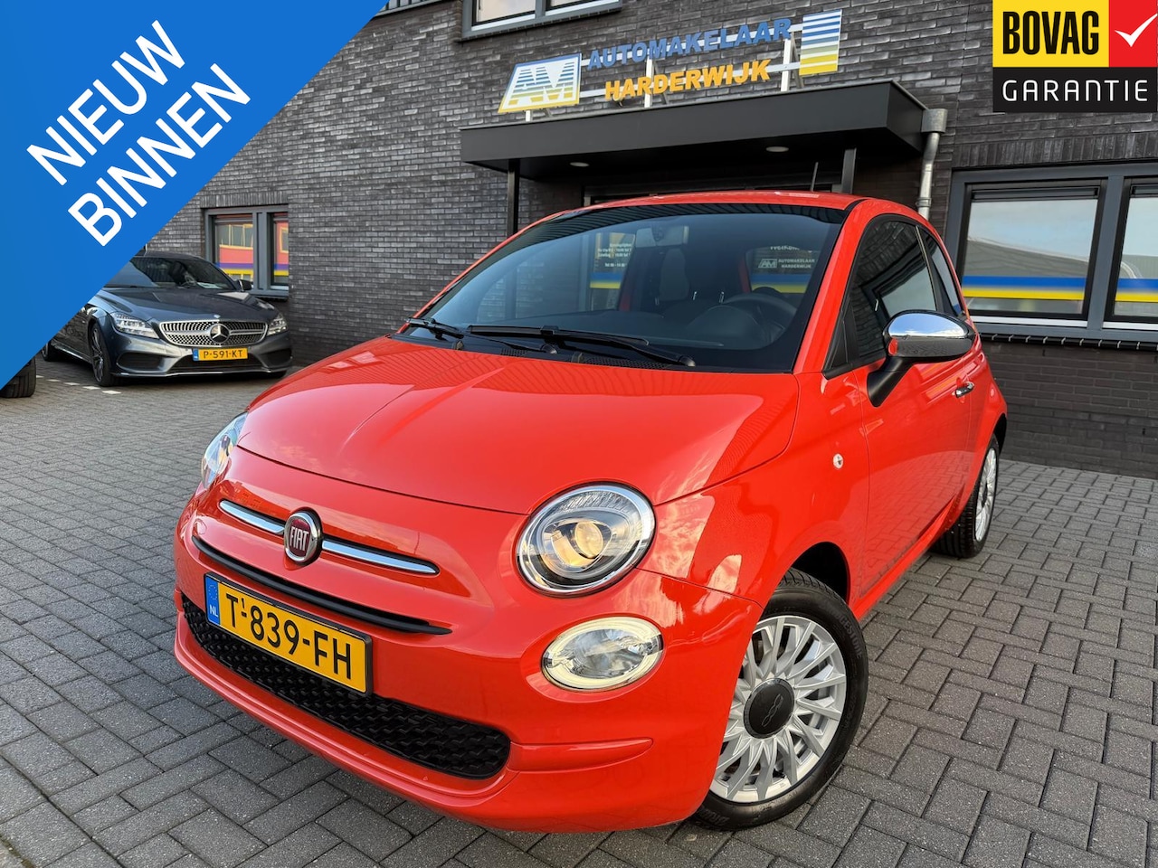 Fiat 500 - 1.0 Hybrid | 1E EIGENAAR | 3/6/12MND GARANTIE | DAB | NAVI | CRUISE | CLIMA | LMV | - AutoWereld.nl
