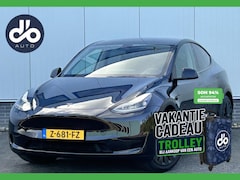 Tesla Model Y - RWD SOH 94% I TREKHAAK I PANO DAK I ORG.NL + NAP + ZWART LEDER INTERIEUR