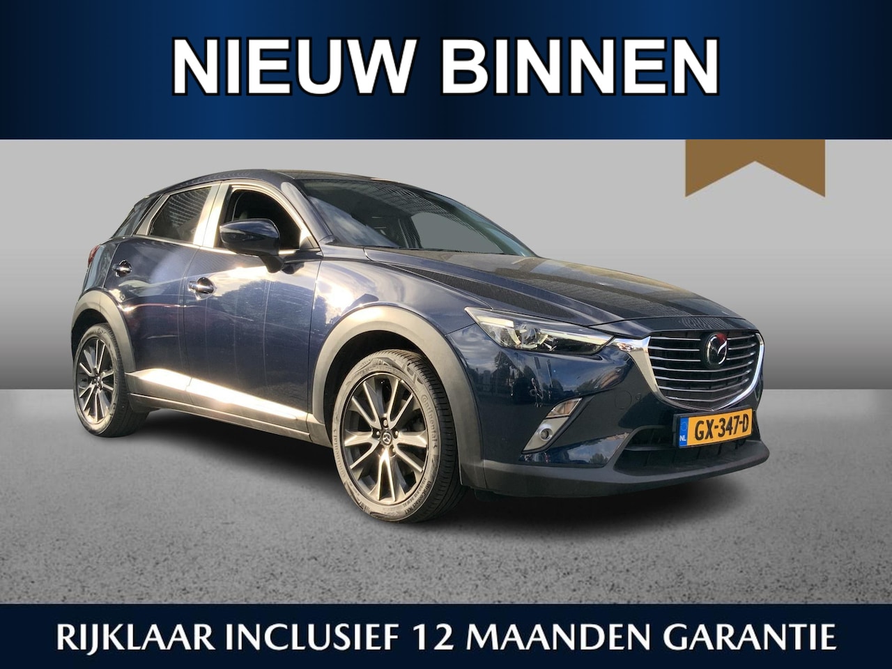 Mazda CX-3 - 2.0 SkyActiv-G 120 GT-M Adaptive Cruise Control | HUD | Leder | BOSE | Dealer onderhouden - AutoWereld.nl