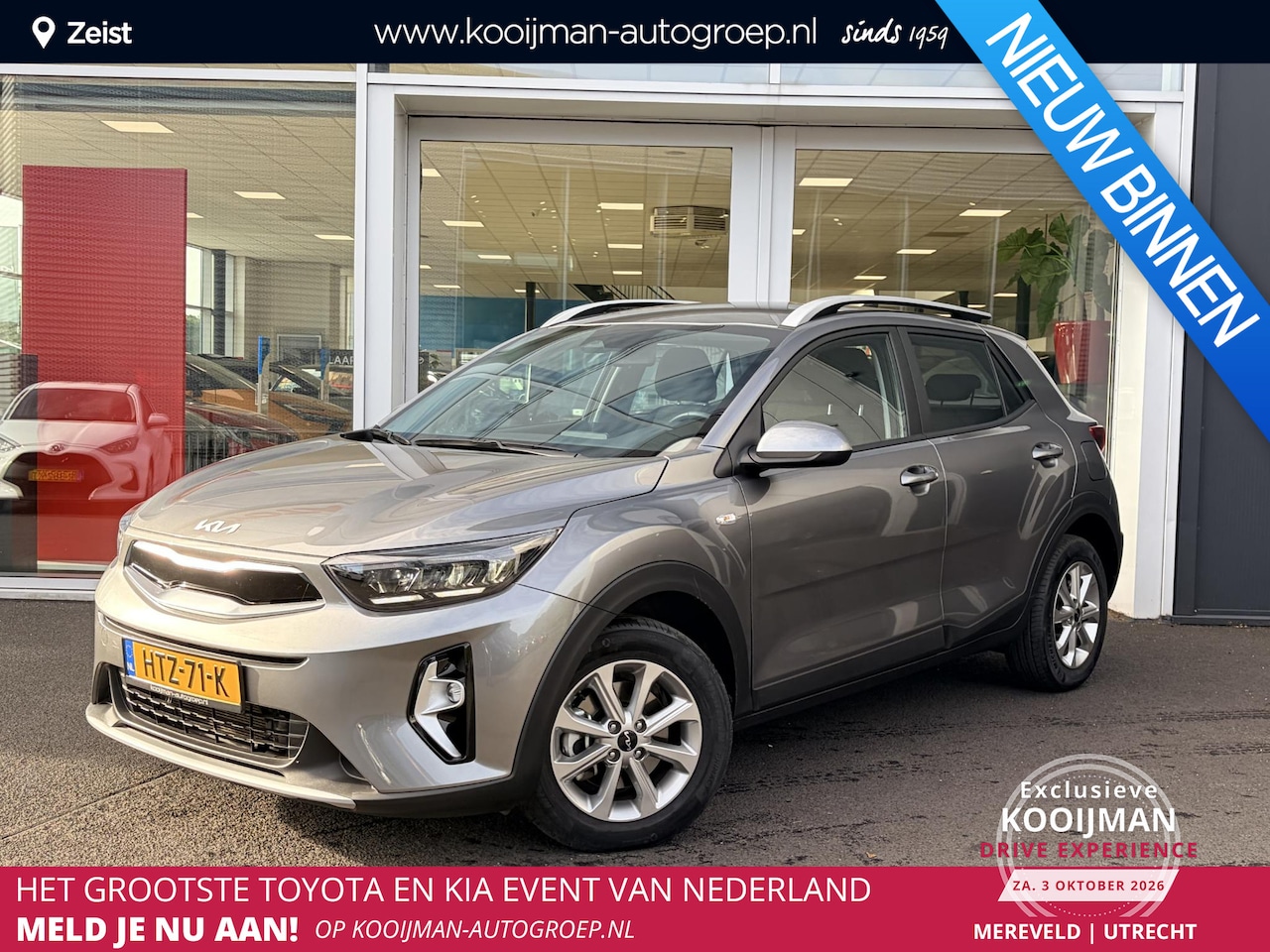 Kia Stonic - 1.0 T-GDi MHEV DynamicLine | Lichtmetalen Velgen | Climate Control | Cruise Control | Park - AutoWereld.nl