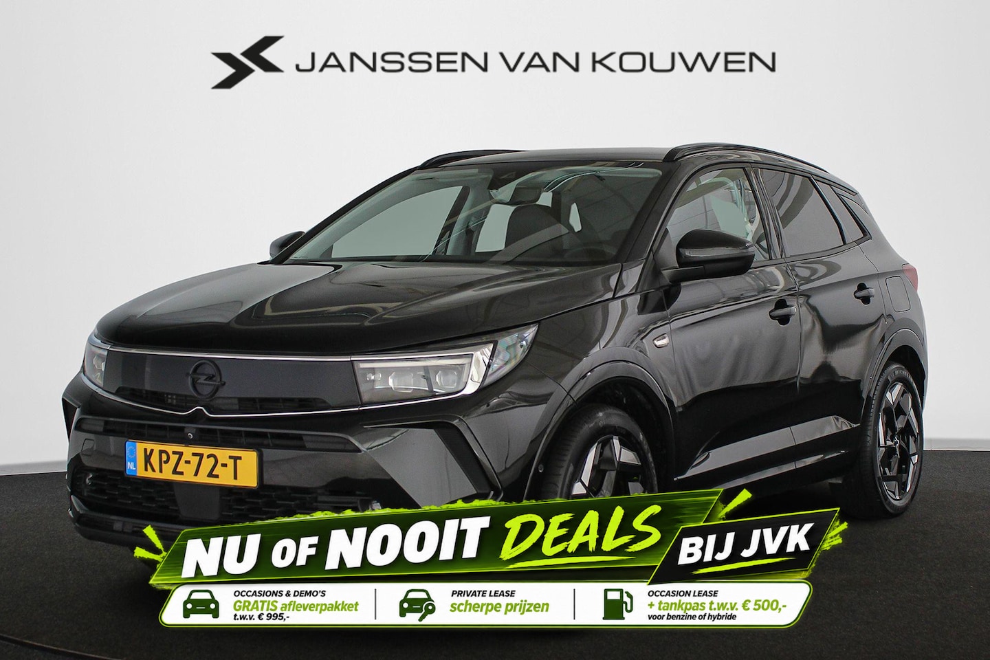 Opel Grandland - 1.6 Turbo Plug-In Hybrid 4x4 GSe Stoel-Stuurverwarming Adaptieve Cruise Control - AutoWereld.nl