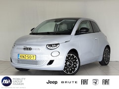 Fiat 500e - La Prima 42 kWh | Panoramadak | Apple-Android | 8 Jaar Fabrieks-Garantie