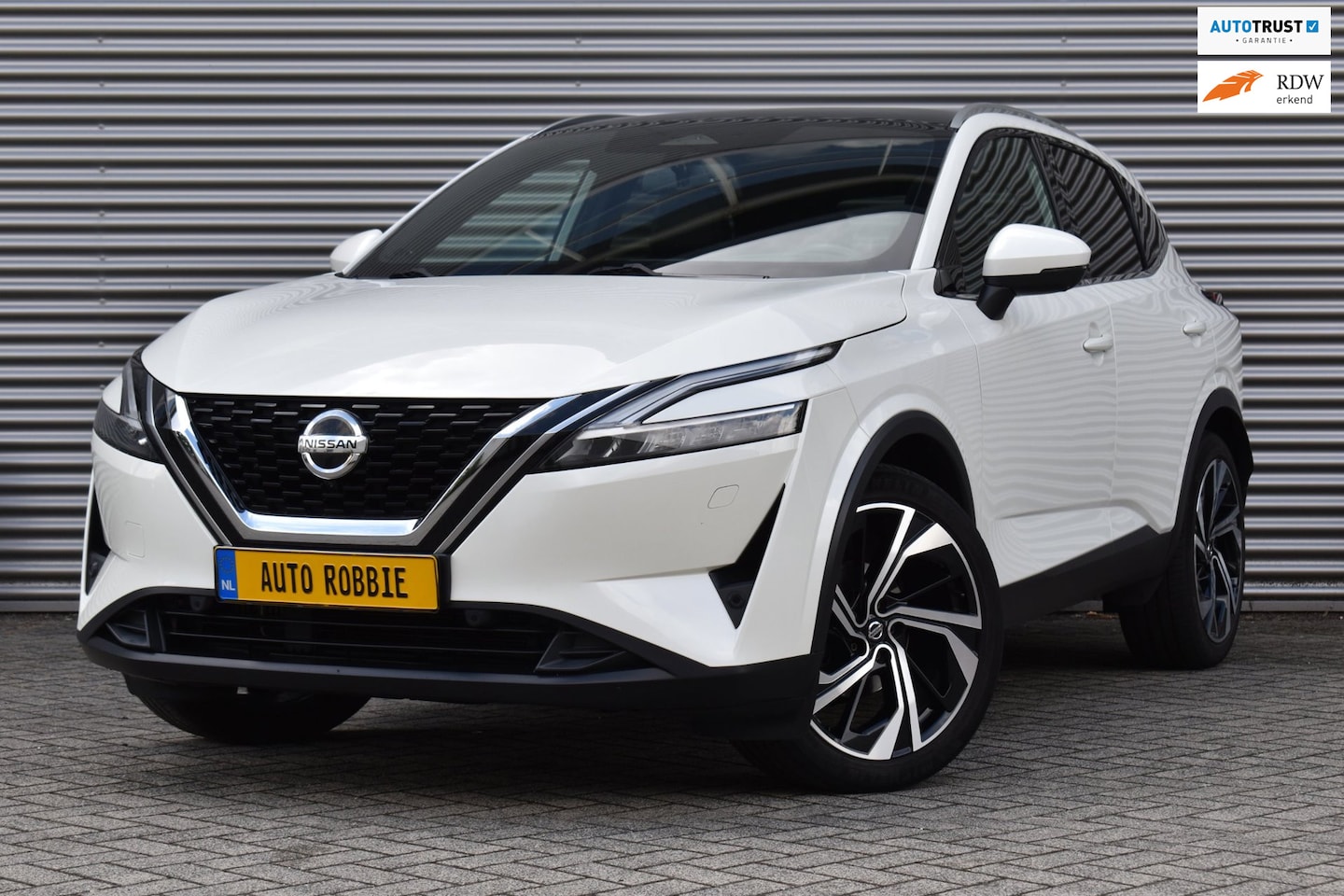Nissan Qashqai - 1.3 MHEV 158-PK Tekna+, Airco, Ecc, Cruise, Camera, Leder. - AutoWereld.nl