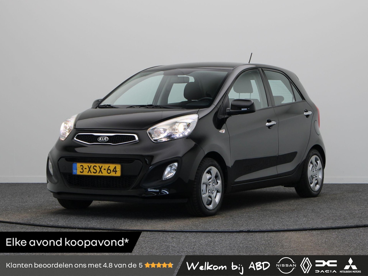 Kia Picanto - 1.0 CVVT BusinessLine | 1e Eigenaar | Apple carplay | Airco | Automatische verlichting | - AutoWereld.nl