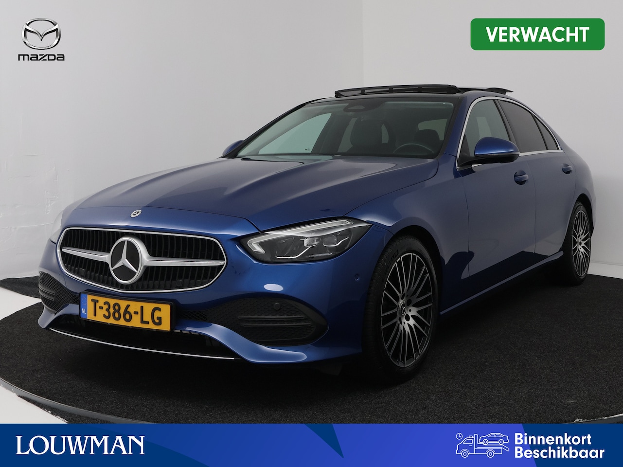 Mercedes-Benz C-klasse - 180 Luxury Line | Panoramadak | Stoelverwarming | Onderweg-naar-dealer - AutoWereld.nl