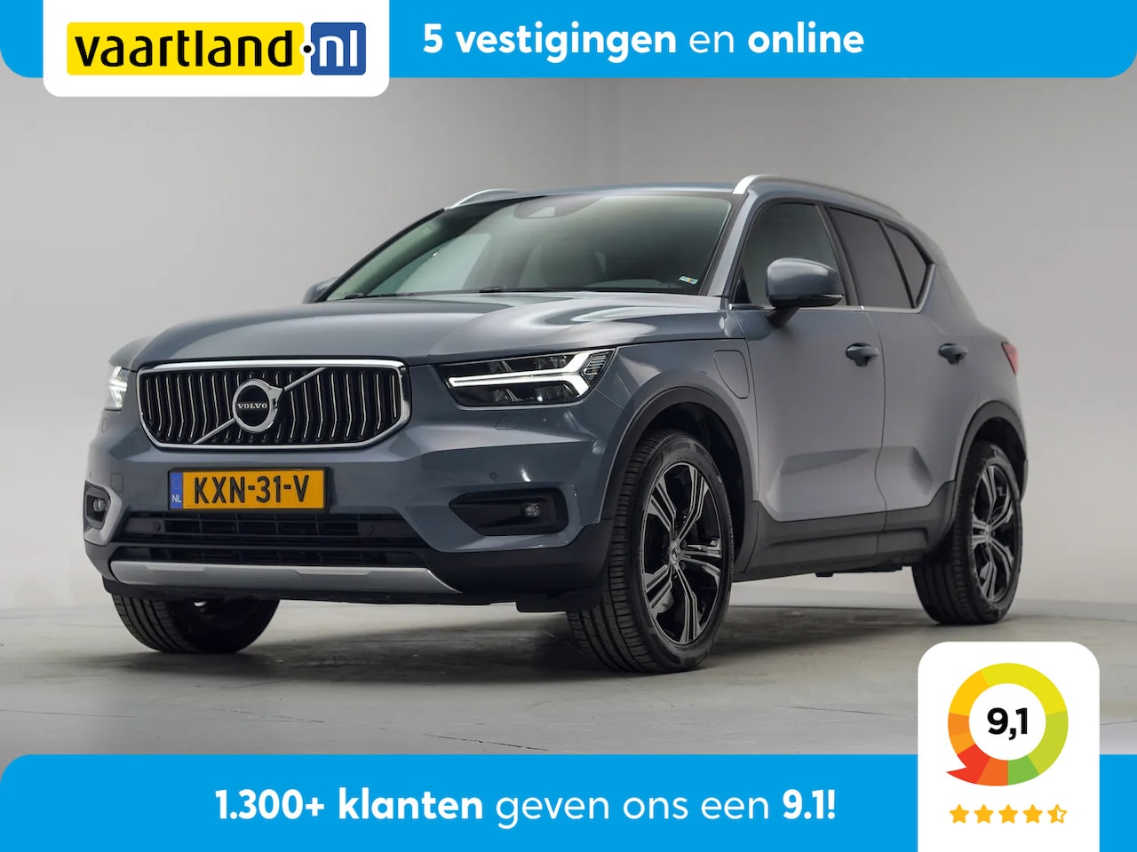 Volvo XC40 - T5 Recharge Inscription Aut [ Leder Trekhaak Keyless ] - AutoWereld.nl