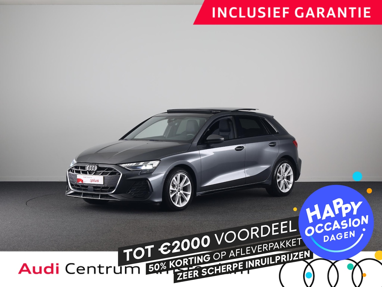 Audi A3 Sportback - 30 TFSI S edition 116 pk S-tronic | Verlengde garantie | Navigatie | Panoramadak | Parkeer - AutoWereld.nl