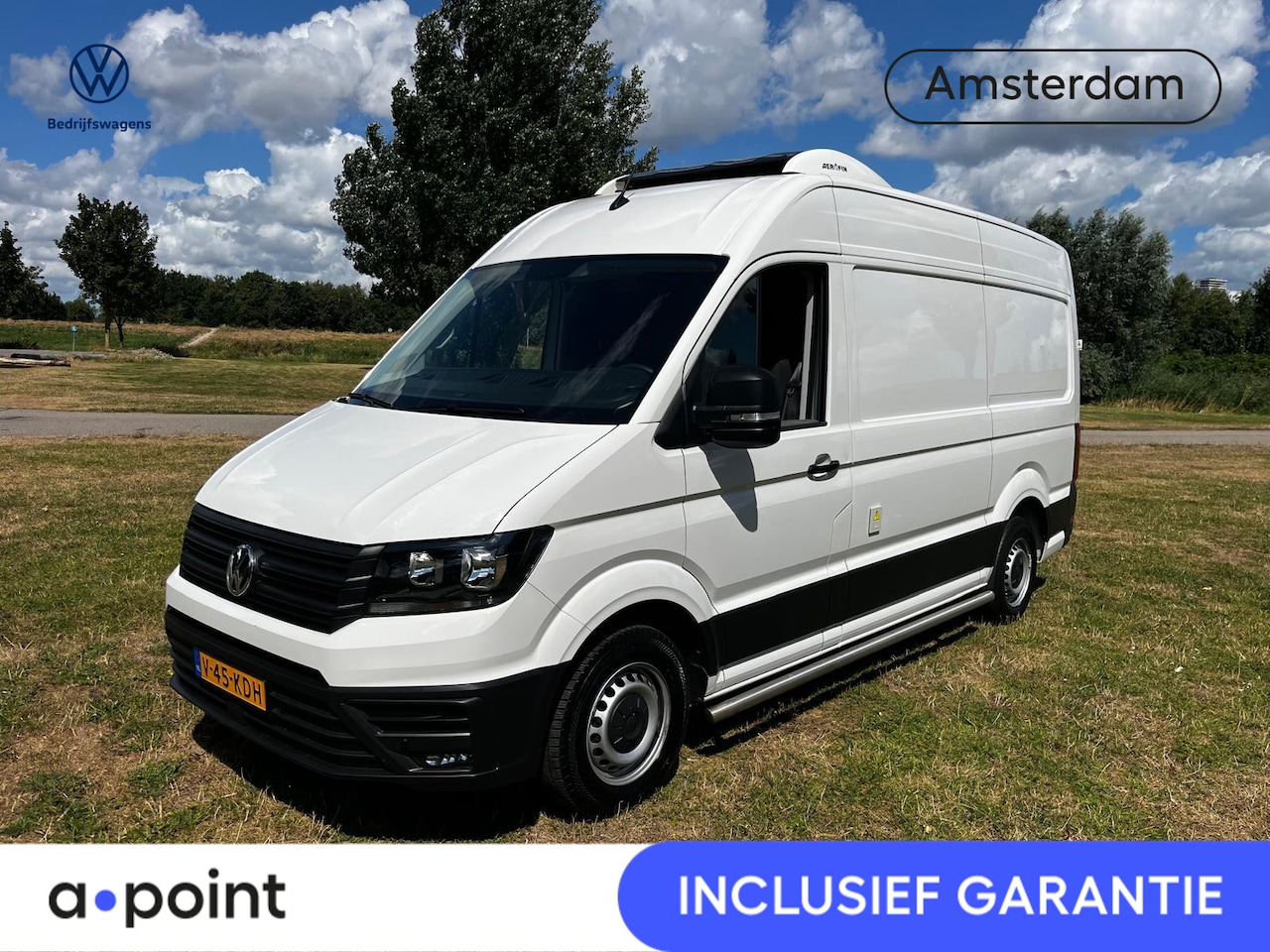 Volkswagen Crafter - 35 2.0 TDI L3H3 Comfortline EURO VI Automaat| Koelwagen | Nachtkoeling | Camera | Executiv - AutoWereld.nl