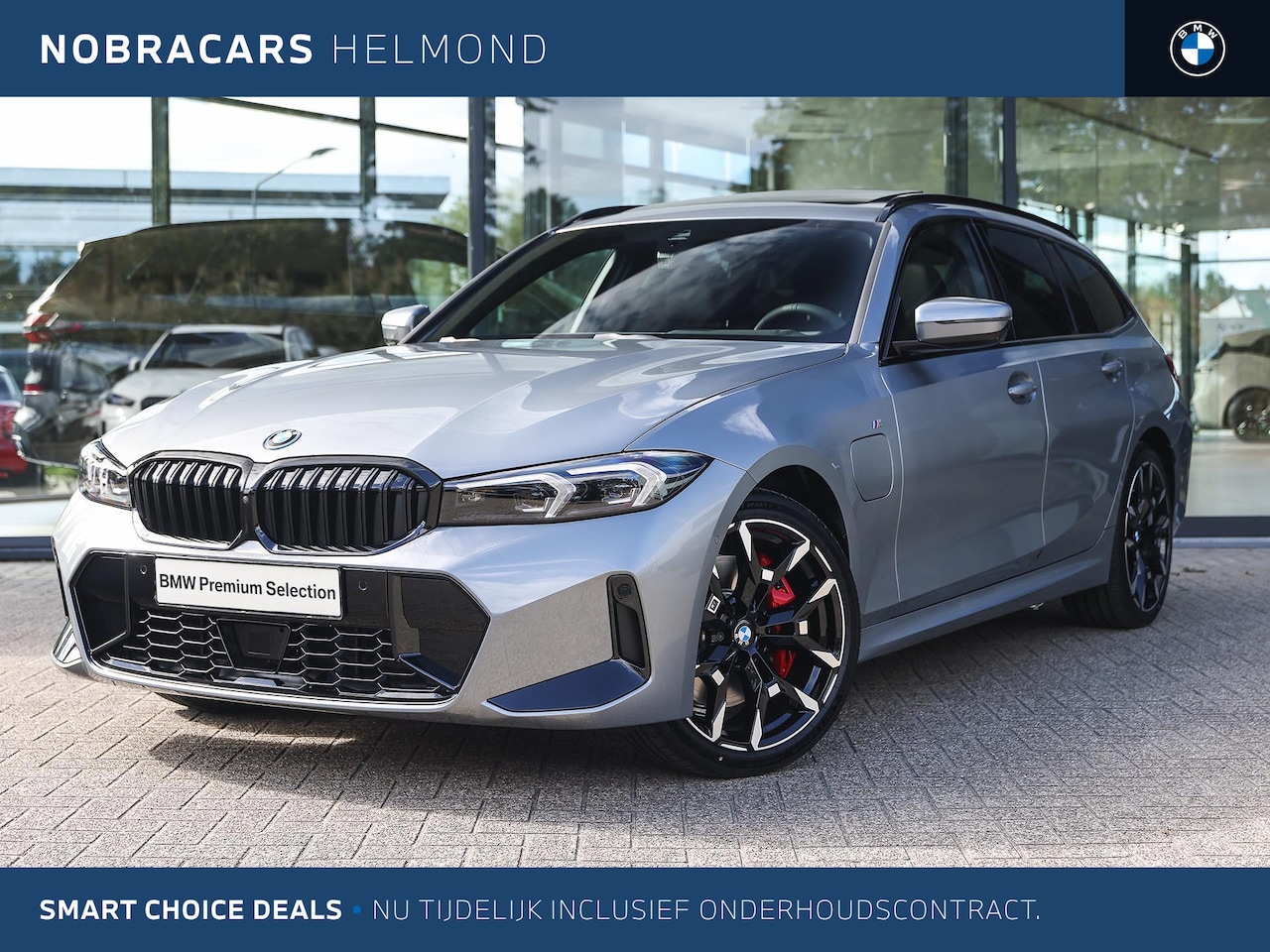 BMW 3-serie Touring - 330e M Sport Automaat / Panoramadak / Trekhaak / Sportstoelen / Active Cruise Control / Pa - AutoWereld.nl