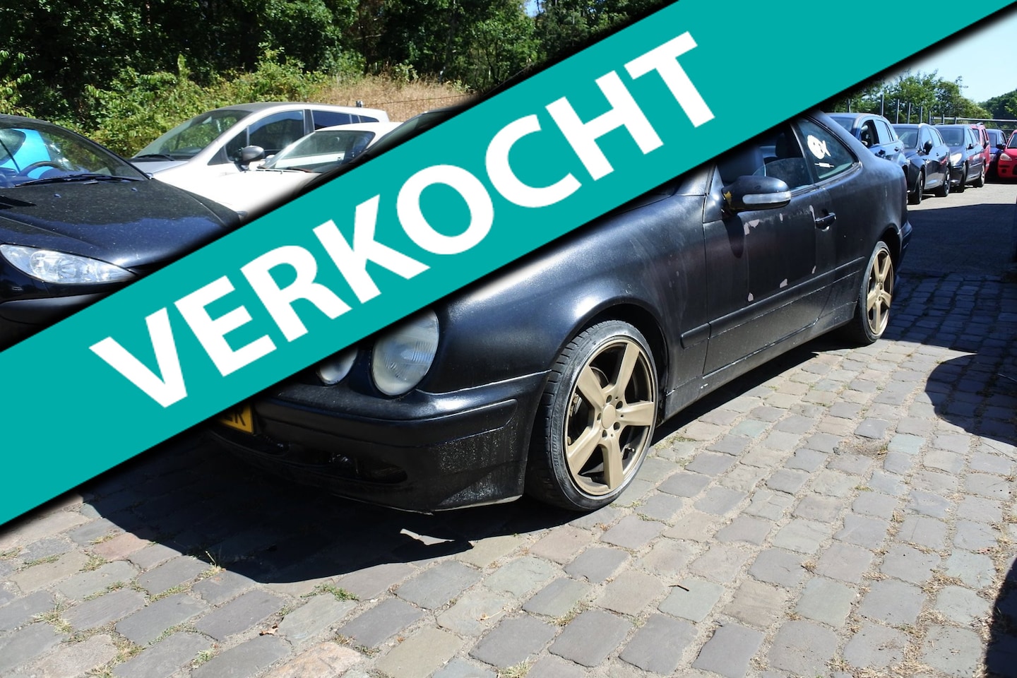 Mercedes-Benz CLK-klasse Coupé - 200 Avantgarde apk 1-3-2027 rijd normaal voor hobbyist zie foto,s - AutoWereld.nl
