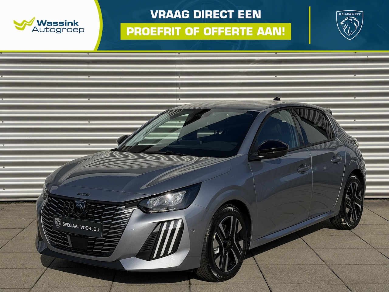 Peugeot 208 - 1.2 Hybrid 110 e-DCS6 Allure | Metaallak | Navigation Pack | Drive Assist Plus Pack - AutoWereld.nl