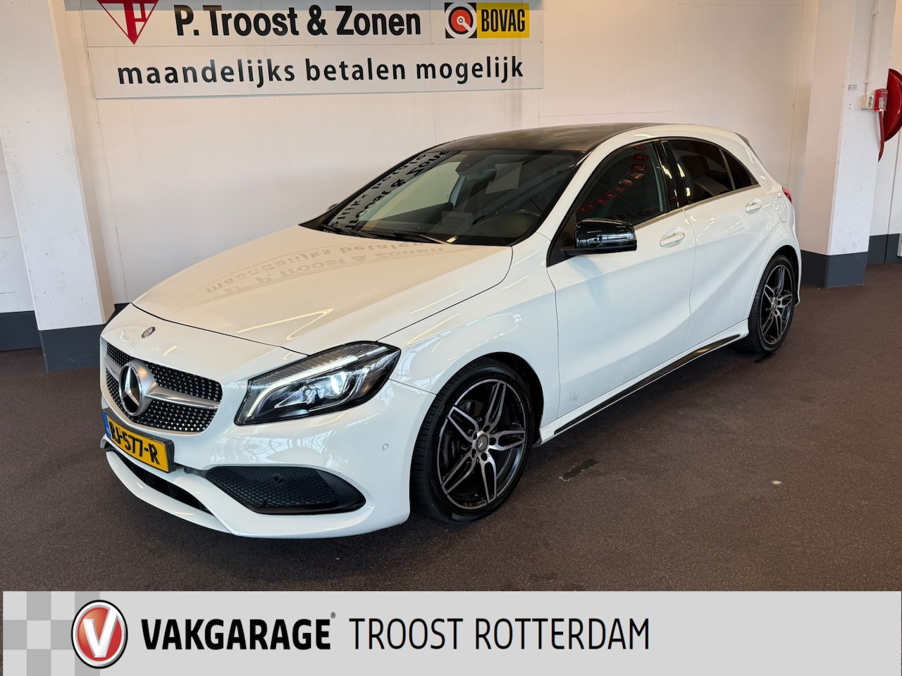 Mercedes-Benz A-klasse - 180 AMG Night Edition Plus Automaat | Facelift | Cruise control | Adaptief onderstel | Led - AutoWereld.nl