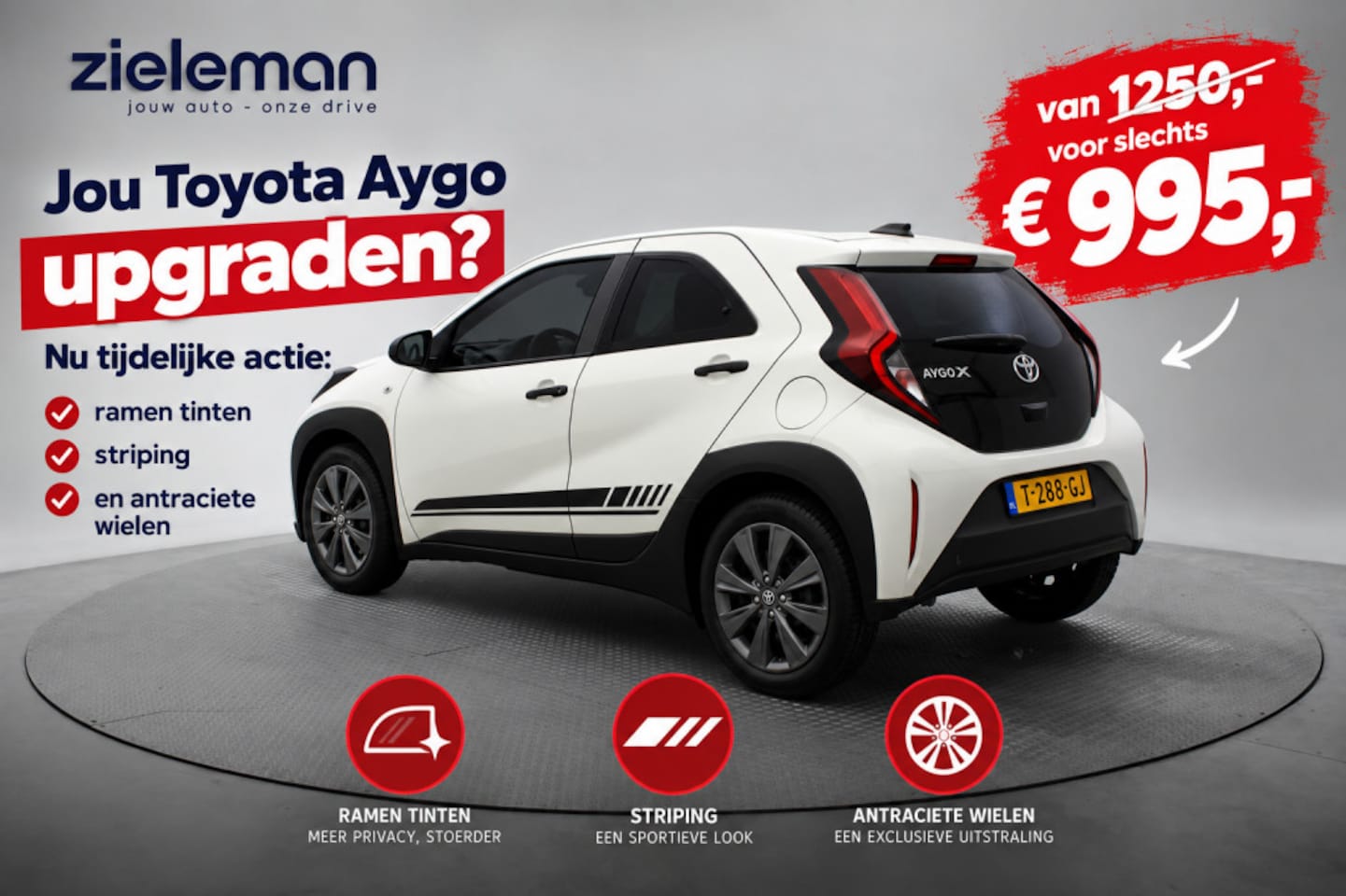 Toyota Aygo X - 1.0 VVT-i MT - Carplay, Adaptive Cruise, Airco - AutoWereld.nl