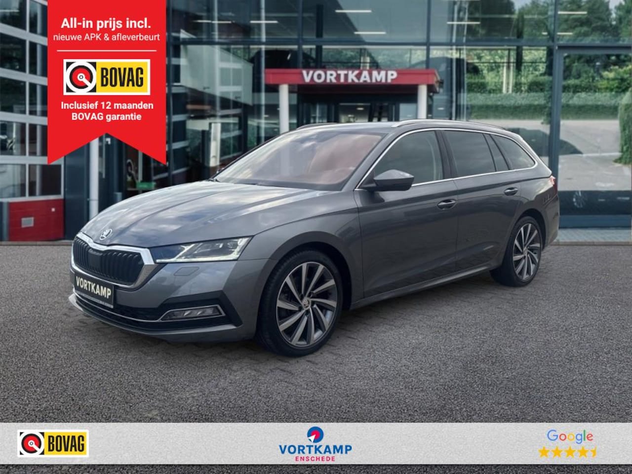 Skoda Octavia - 2.0 TDI STYLE TREKHAAK/CAMERA/ELEK-KLEP/ACC/MEM/STOEL+STUURVERW - AutoWereld.nl