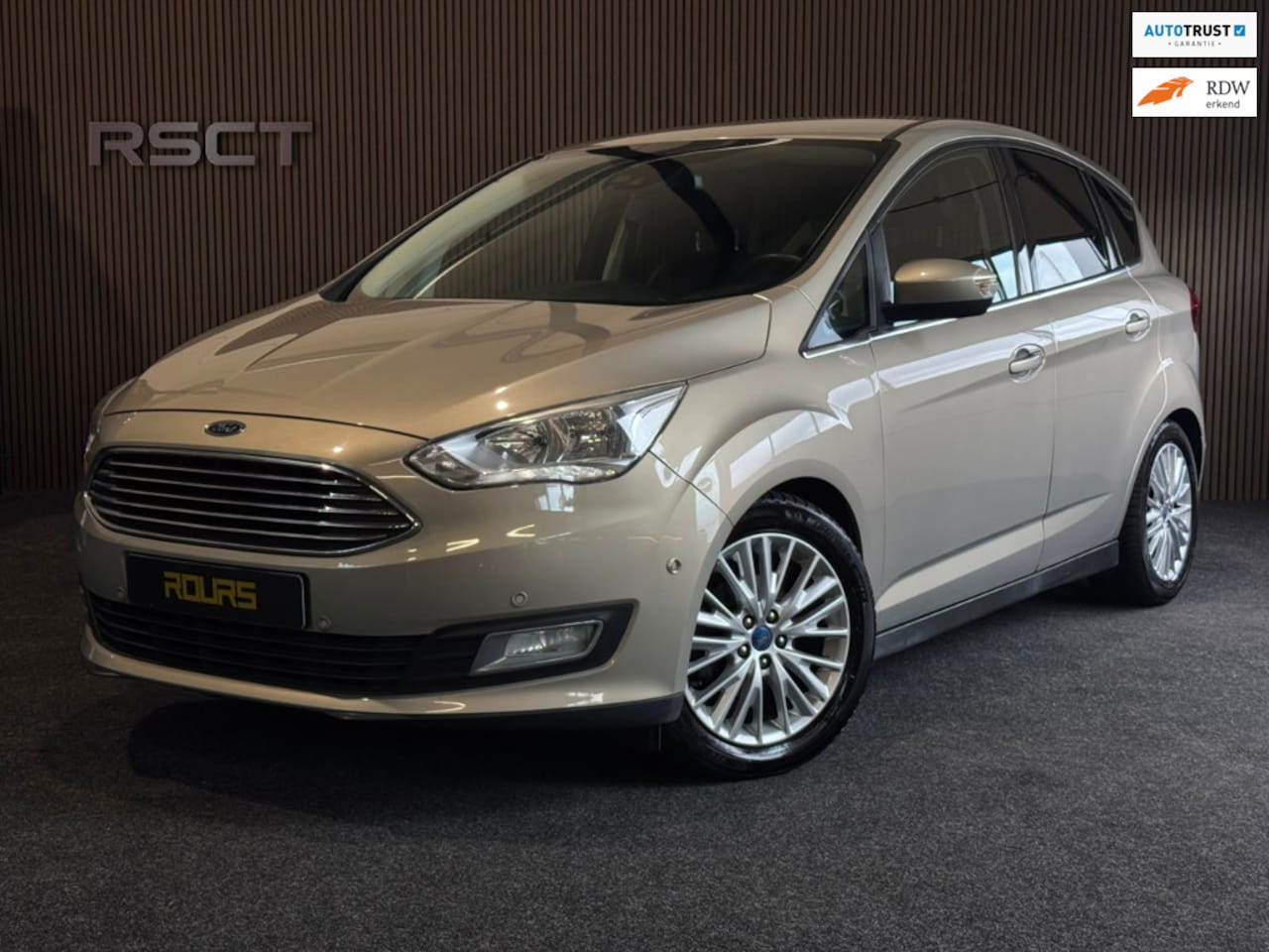 Ford C-Max - 1.0 Titanium|Stoelverwarming|Dode Hoek|Sensoren|Airco - AutoWereld.nl