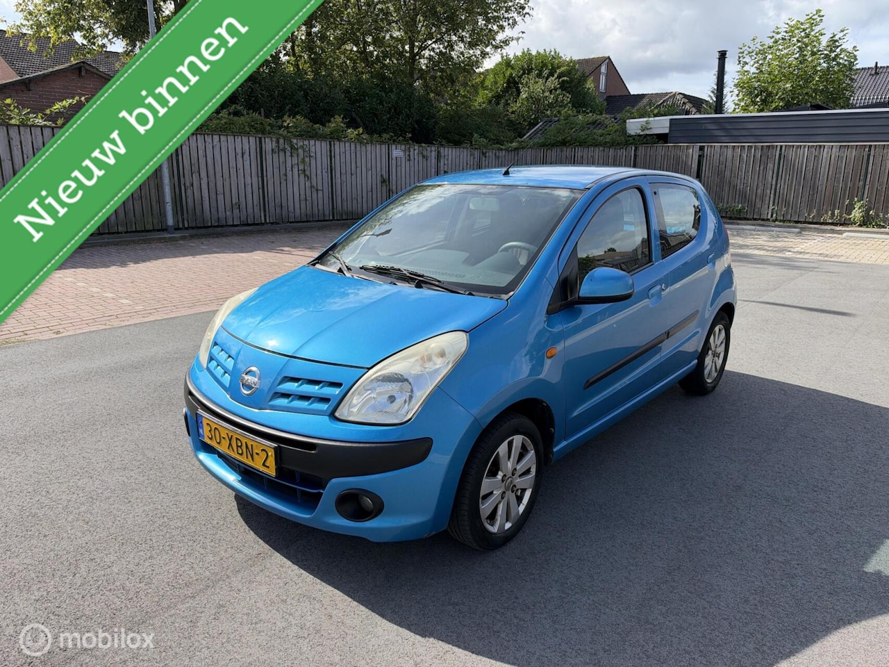 Nissan Pixo - 1.0 Acenta 2012 airco Nieuwe apk - AutoWereld.nl