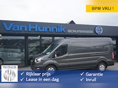 Ford Transit - 350L 130PK L3H2 LDT BPM VRIJ 10" Navi, 360° Cam, Adap. Cruise, LM Velgen NR. 529