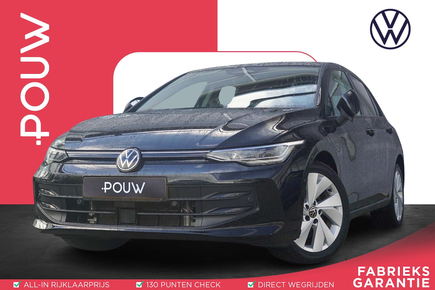 Volkswagen Golf - 1.5 eHybrid 204pk Life Edition | SoH 100% | Trekhaak | Dodehoek Detectie | Navigatie - AutoWereld.nl