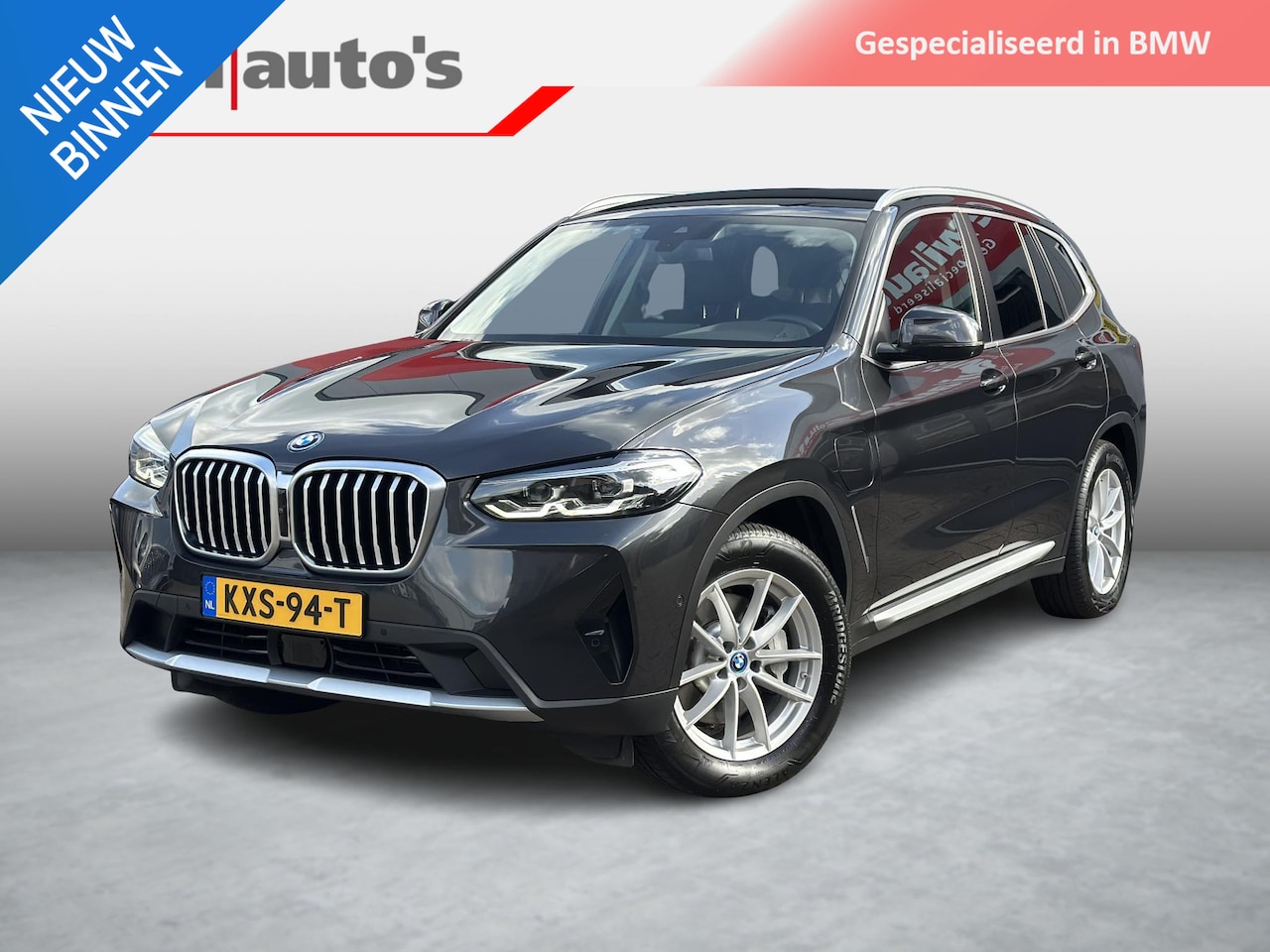 BMW X3 - xDrive30e Adaptief|HiFi|LED|Sport Leder - AutoWereld.nl