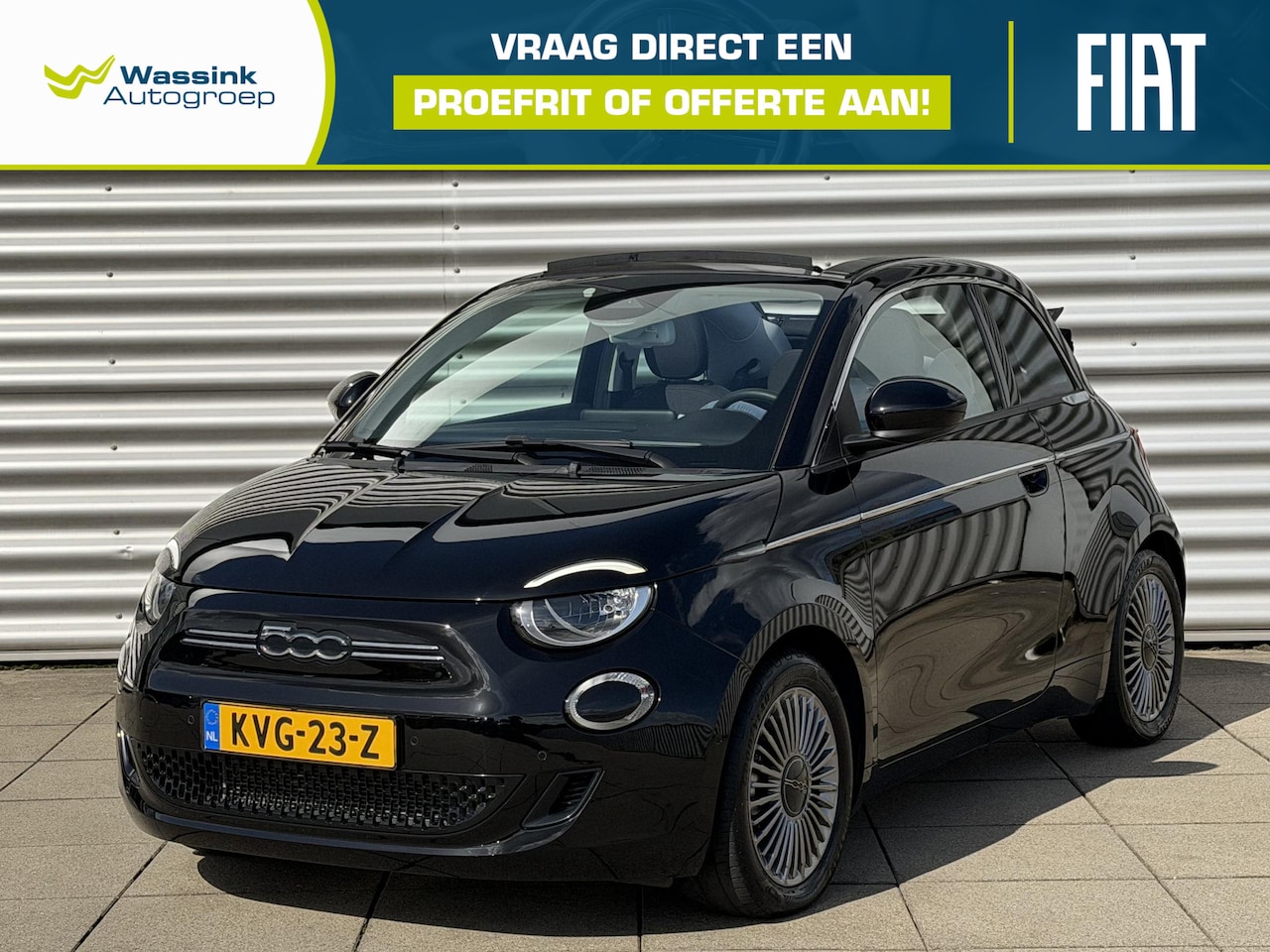 Fiat 500 C - La Prima 42 kWh | SOH 95,7% | Cruise Control | Stoelverwarming | Apple Carplay/Android Aut - AutoWereld.nl