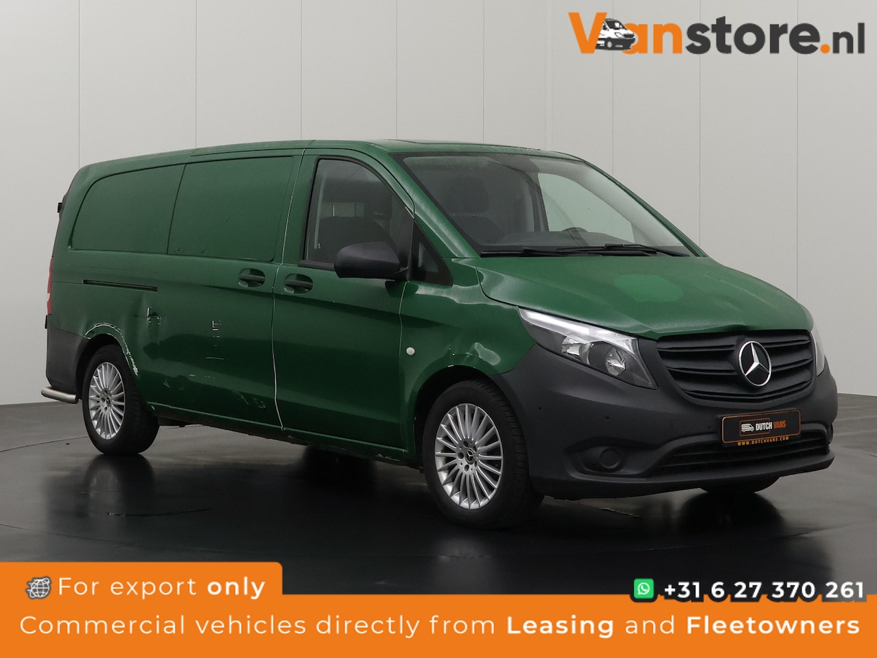 Mercedes-Benz eVito - 90 KWh Elektrisch | XXL Koelauto | Multimedia | airco | Cruise - AutoWereld.nl