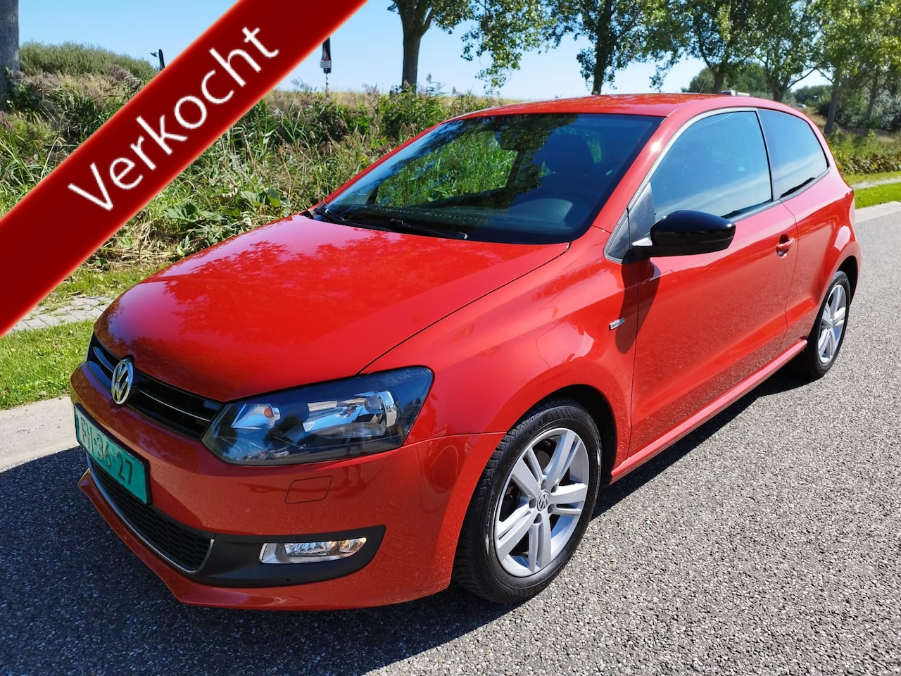 Volkswagen Polo - 1.2 TSI BlueMotion Comfortline ** 110.216 km ** Clima * Cruise * Half Leder ** winterpakke - AutoWereld.nl