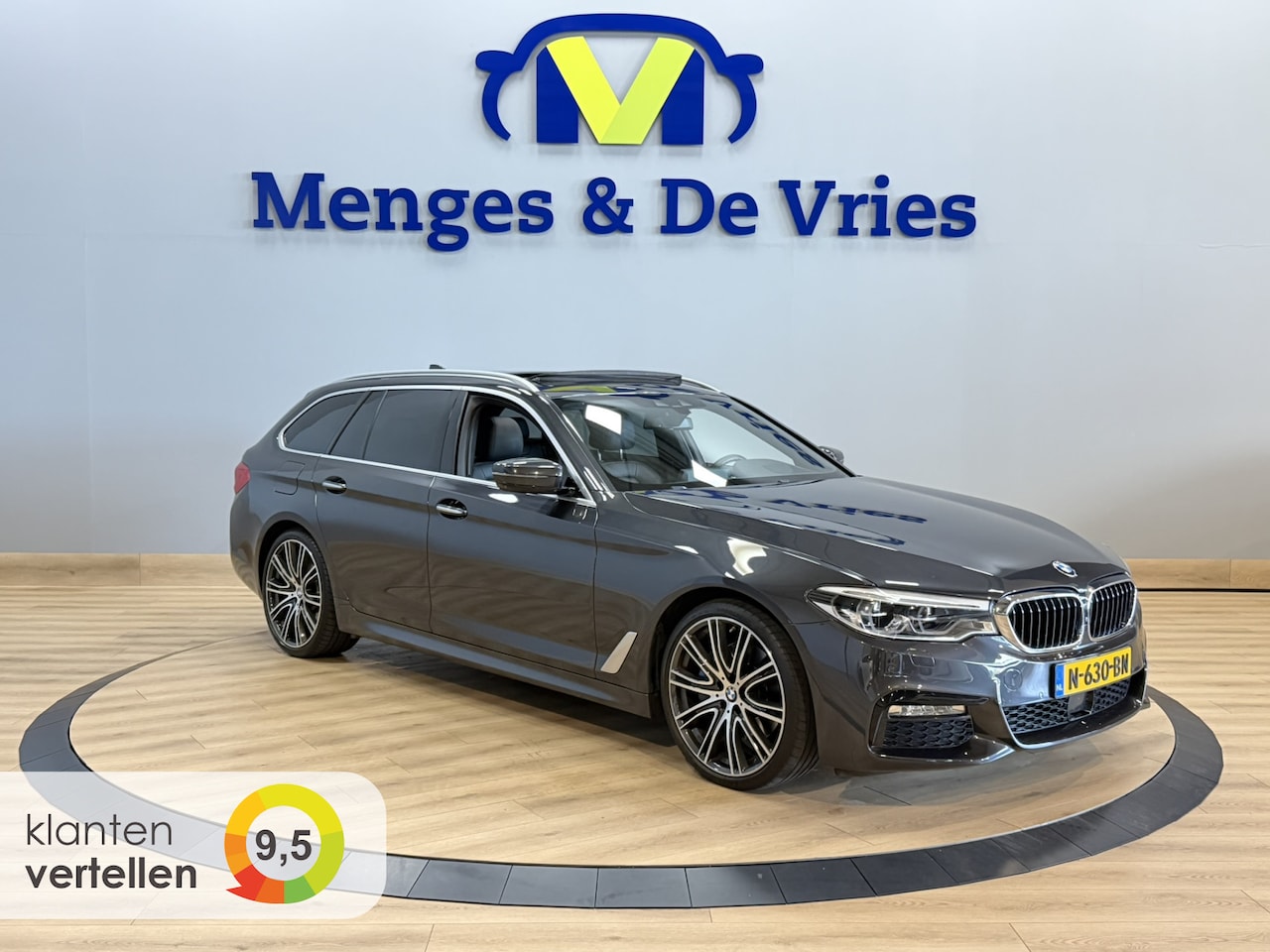 BMW 5-serie Touring - 530i xDrive High Executive M Sport Panorama | 360 Camera | Harman Kardon | Head Up | Keyle - AutoWereld.nl