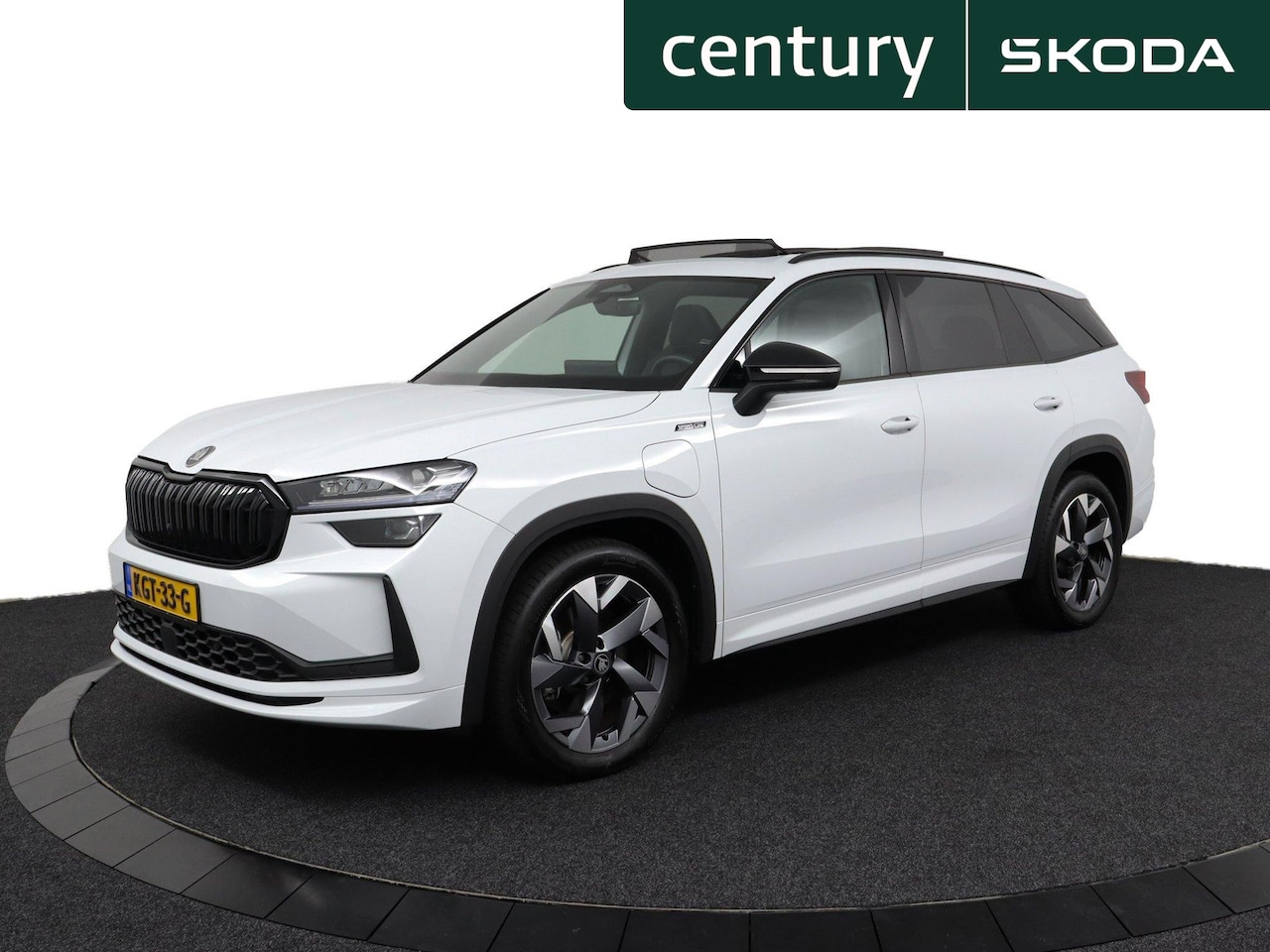 Skoda Kodiaq - 1.5 TSI 204Pk Automaat Sportline Business Pano-Dak / Trekhaak / Virtual / Camera - AutoWereld.nl