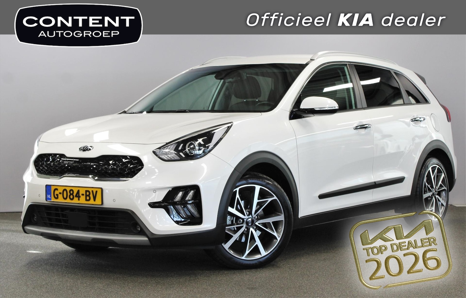 Kia Niro - 1.6 GDi Hybrid 141pk DCT6 DynamicPlusLine Trekhaak! - AutoWereld.nl