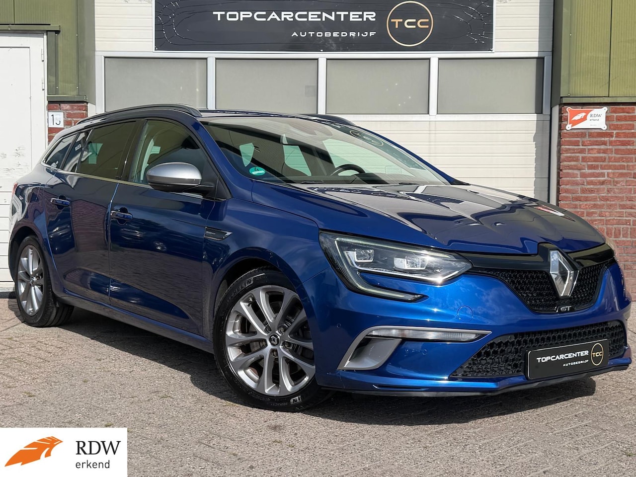 Renault Mégane Estate - 1.6 GT/AUT/KEYLESS/PARKS/NAVI/STOELV - AutoWereld.nl