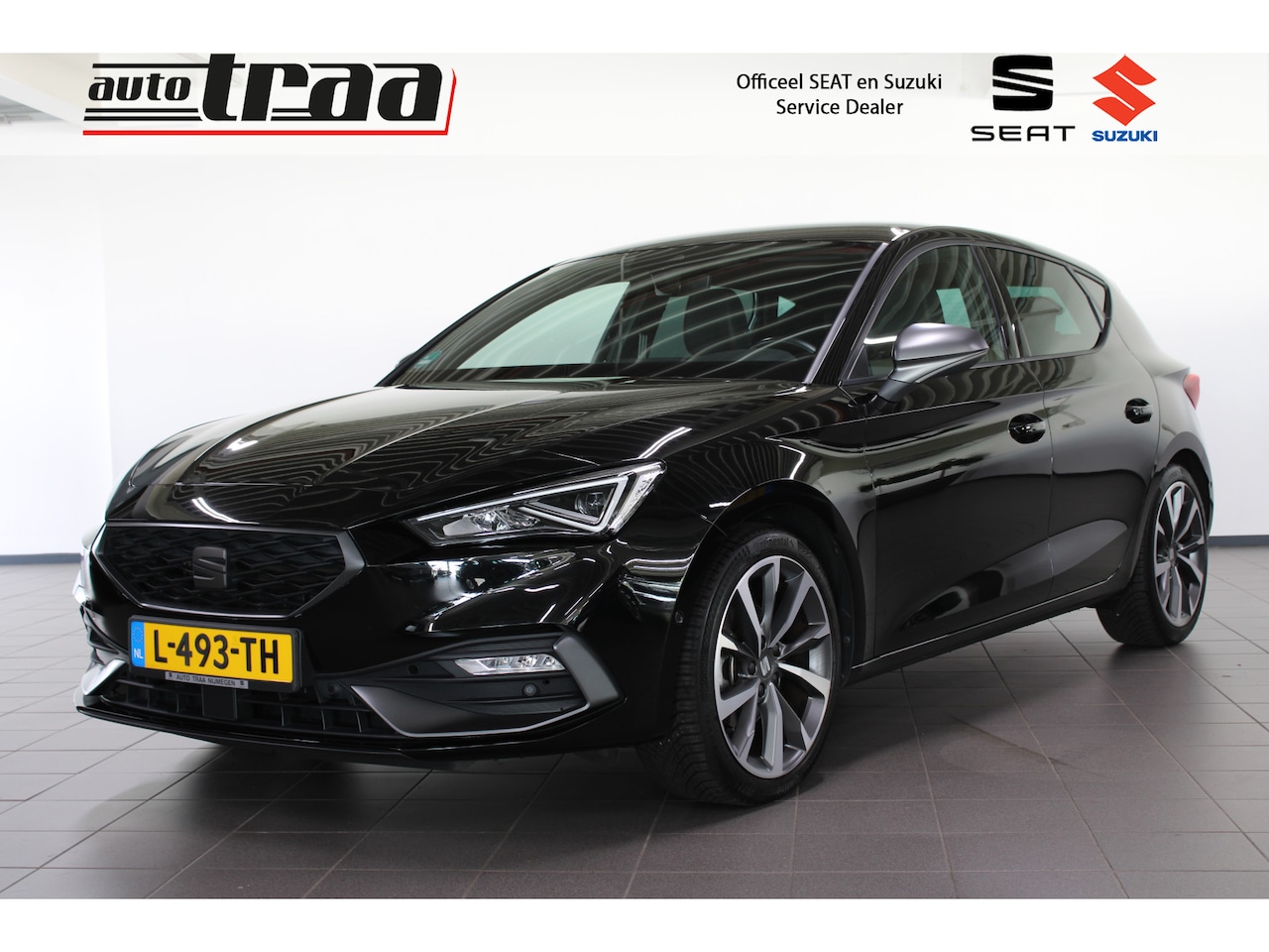 SEAT Leon - 1.0 eTSI 7-DSG FR Business Intense 18'' LMV / STOEL + STUUR VERW. / KEYLESS / - AutoWereld.nl