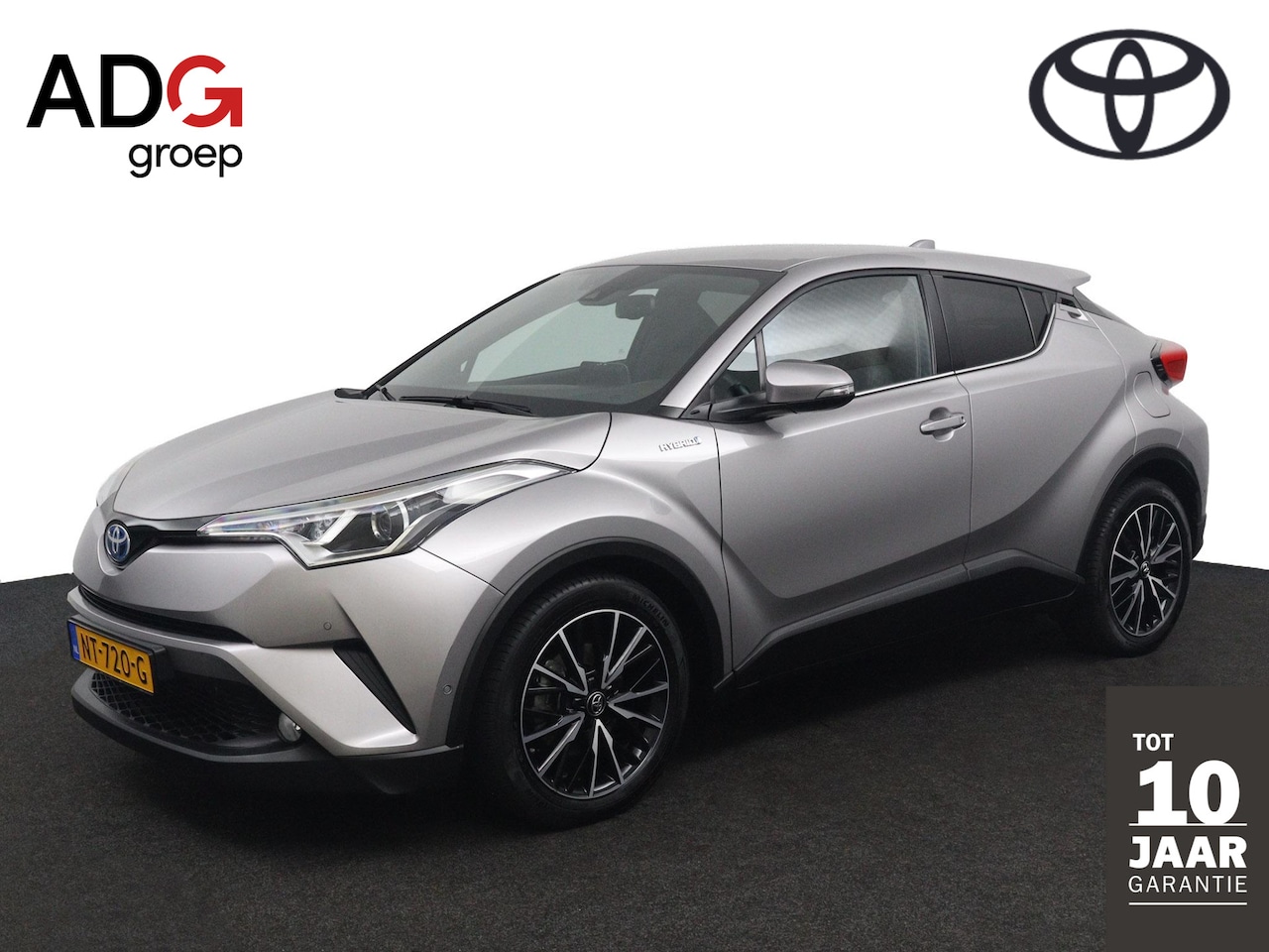 Toyota C-HR - 1.8 Hybrid Executive | Kunst Lederen Bekleding | Keyless Entry | Parkeersensoren en Camera - AutoWereld.nl