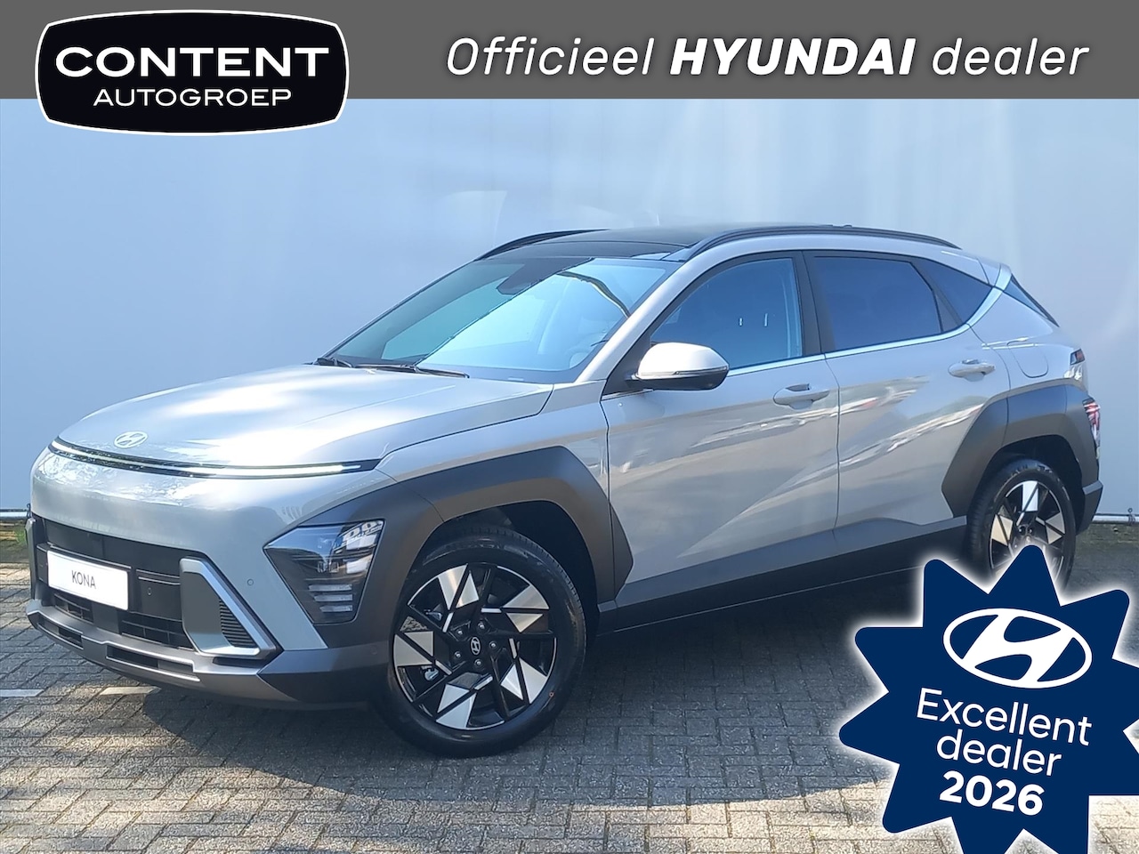 Hyundai Kona - 1.6 GDI HEV 138pk DCT Premium Sky / Voorraad deal - AutoWereld.nl