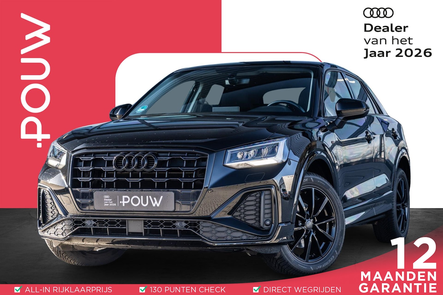 Audi Q2 - 35 TFSI 150pk S-tronic Pro Line | 17" Velgen | Stoelverwarming | Parkeerensoren Voor + Ach - AutoWereld.nl