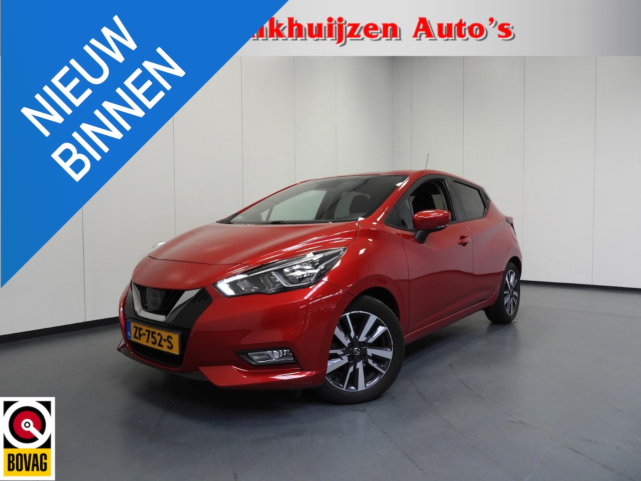 Nissan Micra - 1.0 IG-T N-Connecta NAVI/CAMERA/CLIMA/PDC/16"LMV! - AutoWereld.nl