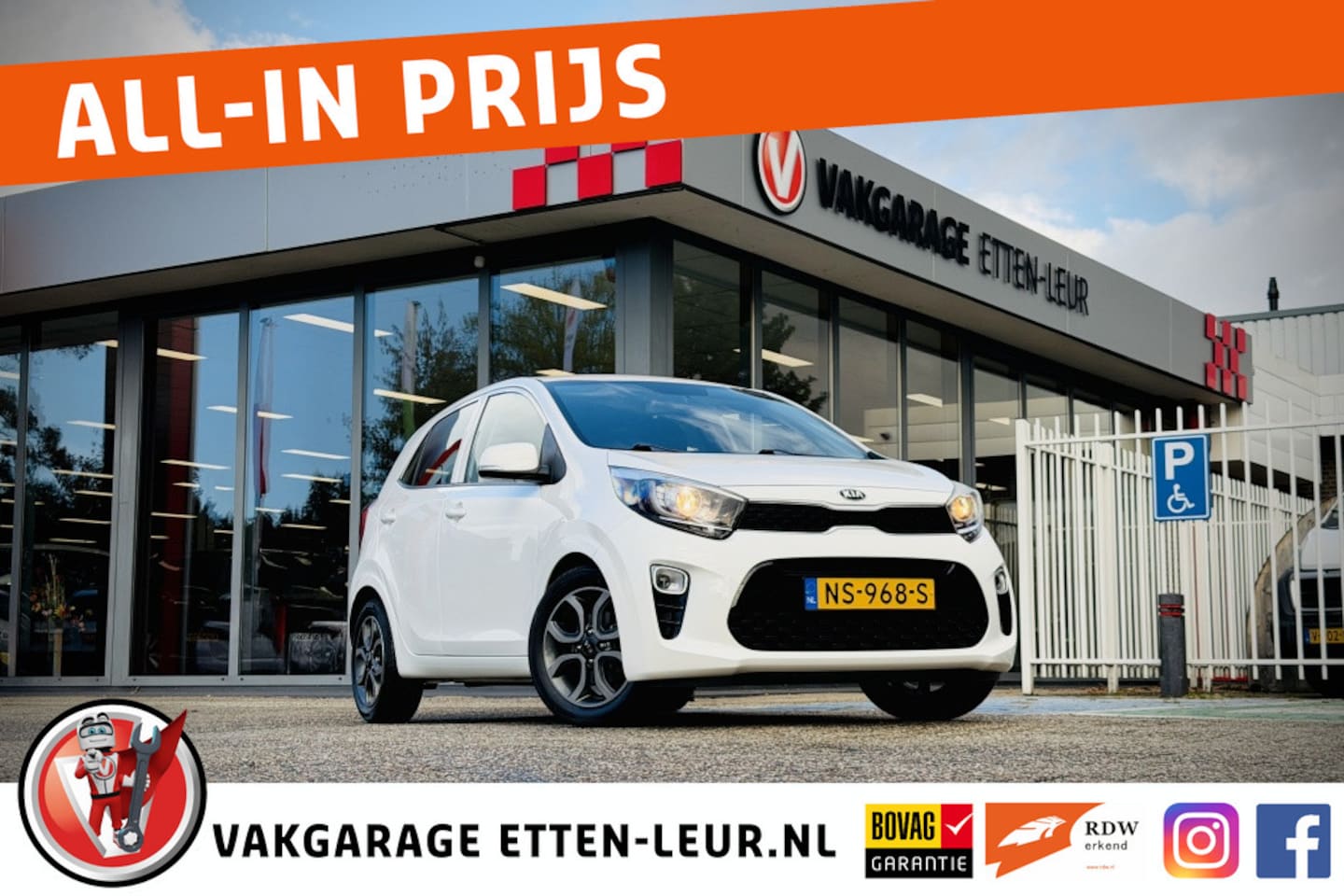Kia Picanto - 1.0 CVVT First Ed. | CAMERA | CARPLAY + ANDROID | CRUISE - AutoWereld.nl