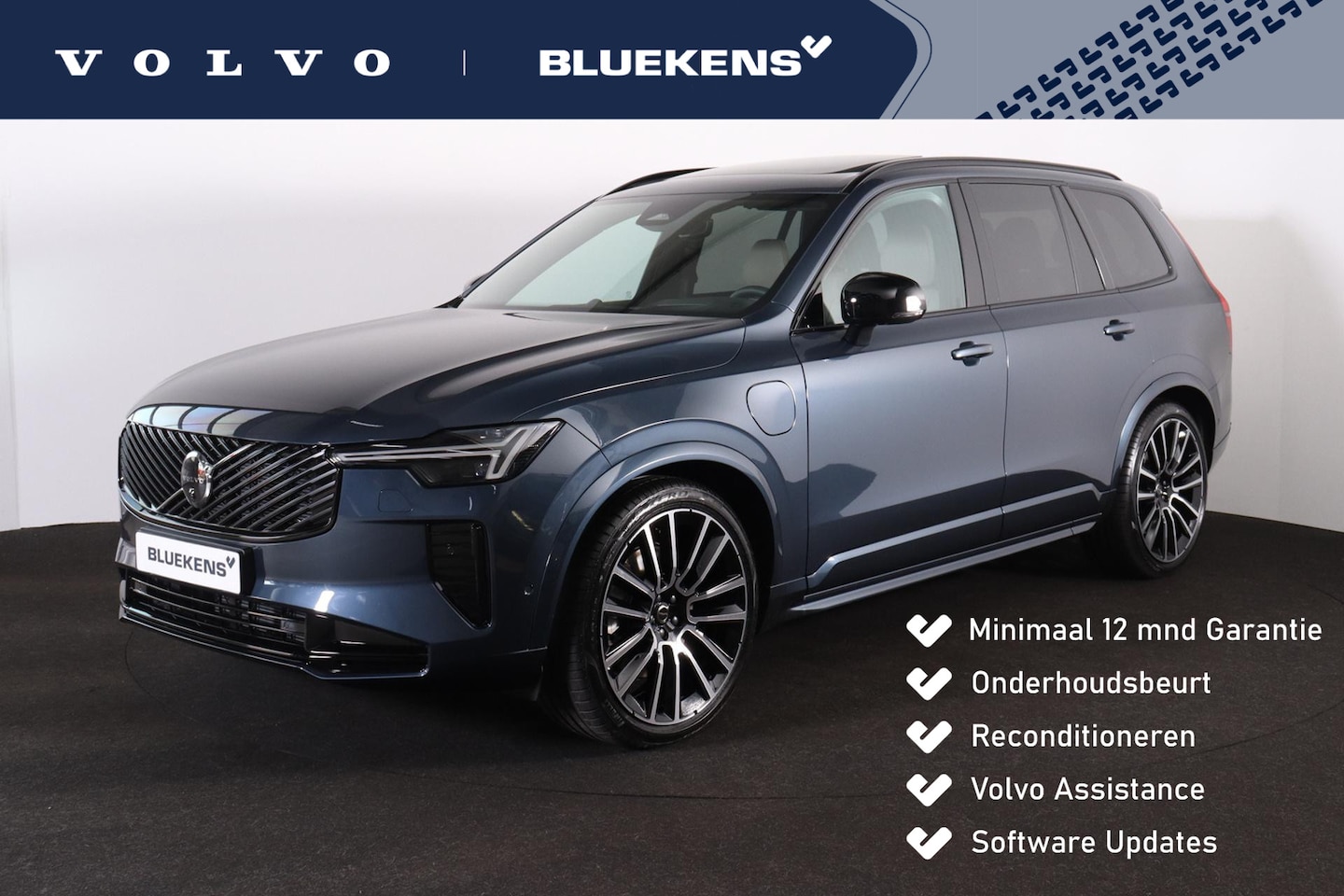 Volvo XC90 - T8 Recharge AWD Ultra Dark Exec. Ed. - Luchtvering - Panorama/schuifdak - IntelliSafe Assi - AutoWereld.nl