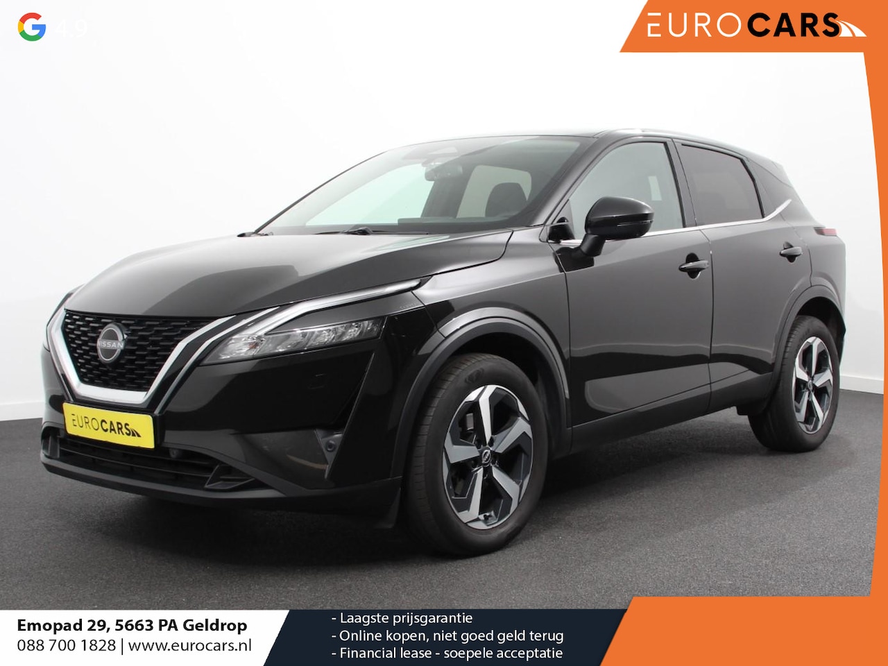 Nissan Qashqai - 1.3 MHEV Xtronic N-Connecta Navigatie Climate Control Camera 360 Led Verwarmde voorstoelen - AutoWereld.nl
