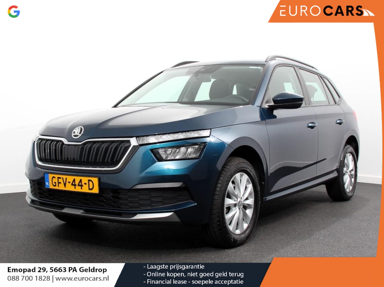 Skoda Kamiq - 1.0 TSI 110pk DSG Dynamic Navigatie Apple Carplay/Android Auto Camera Adaptive Cruise Cont - AutoWereld.nl