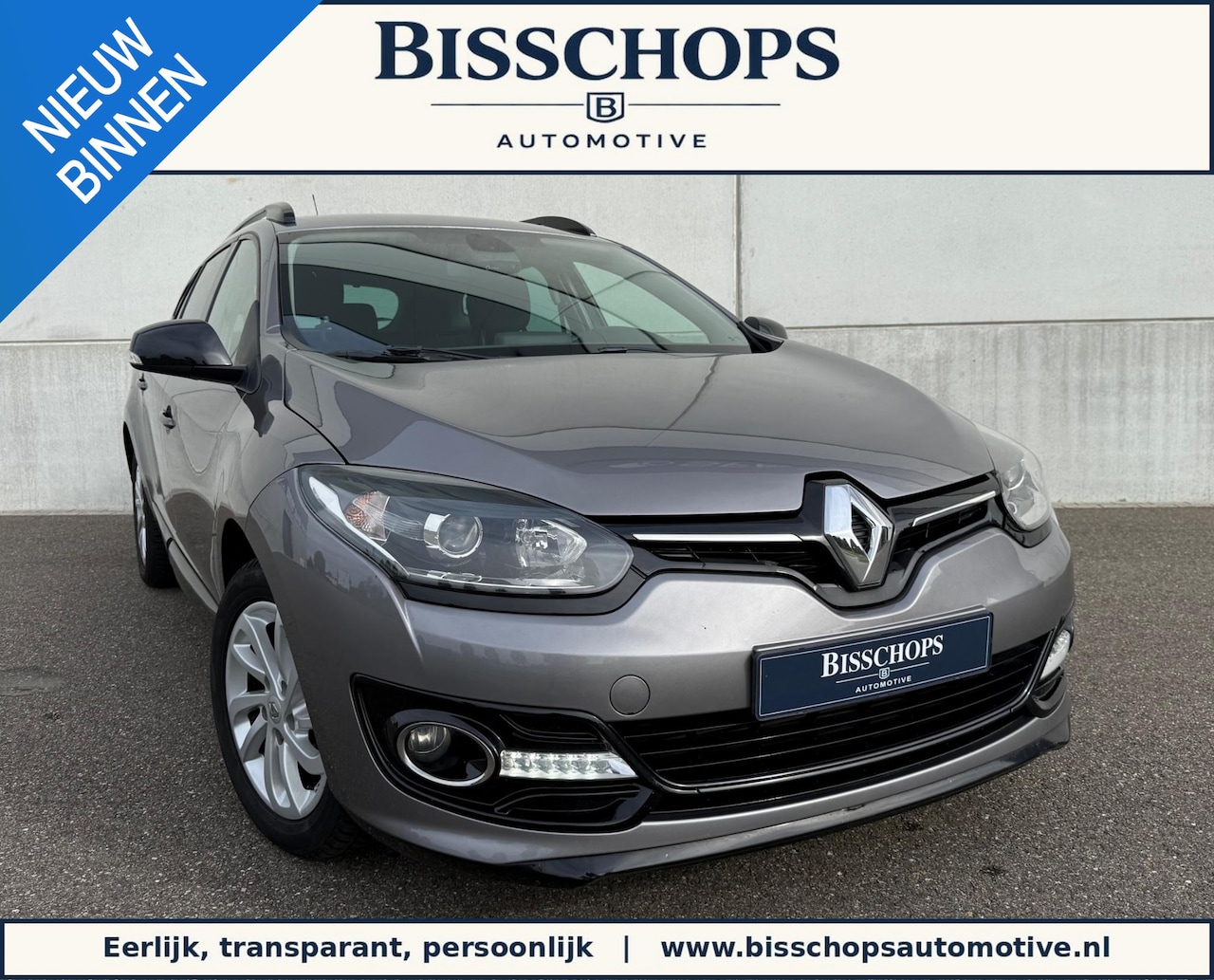 Renault Mégane Estate - 1.2 TCe Limited | Multimedia | Cruise control | Navigatie | Nieuwe APK | Stoelverwarming - AutoWereld.nl