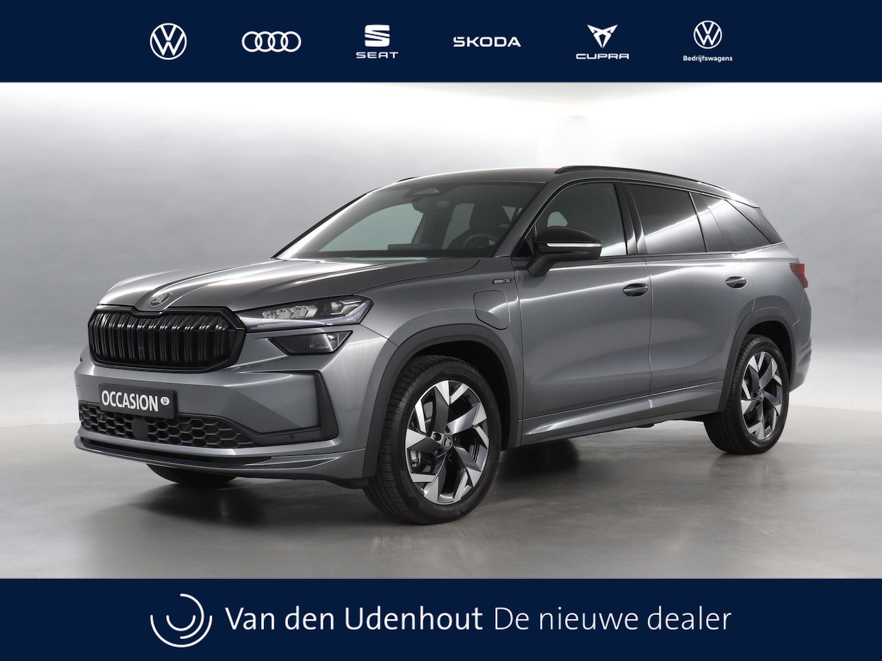 Skoda Kodiaq - 1.5 TSI 204pk PHEV Sportline Business DSG / Navigatie / Stoel+Stuurverwarming / Camera / T - AutoWereld.nl