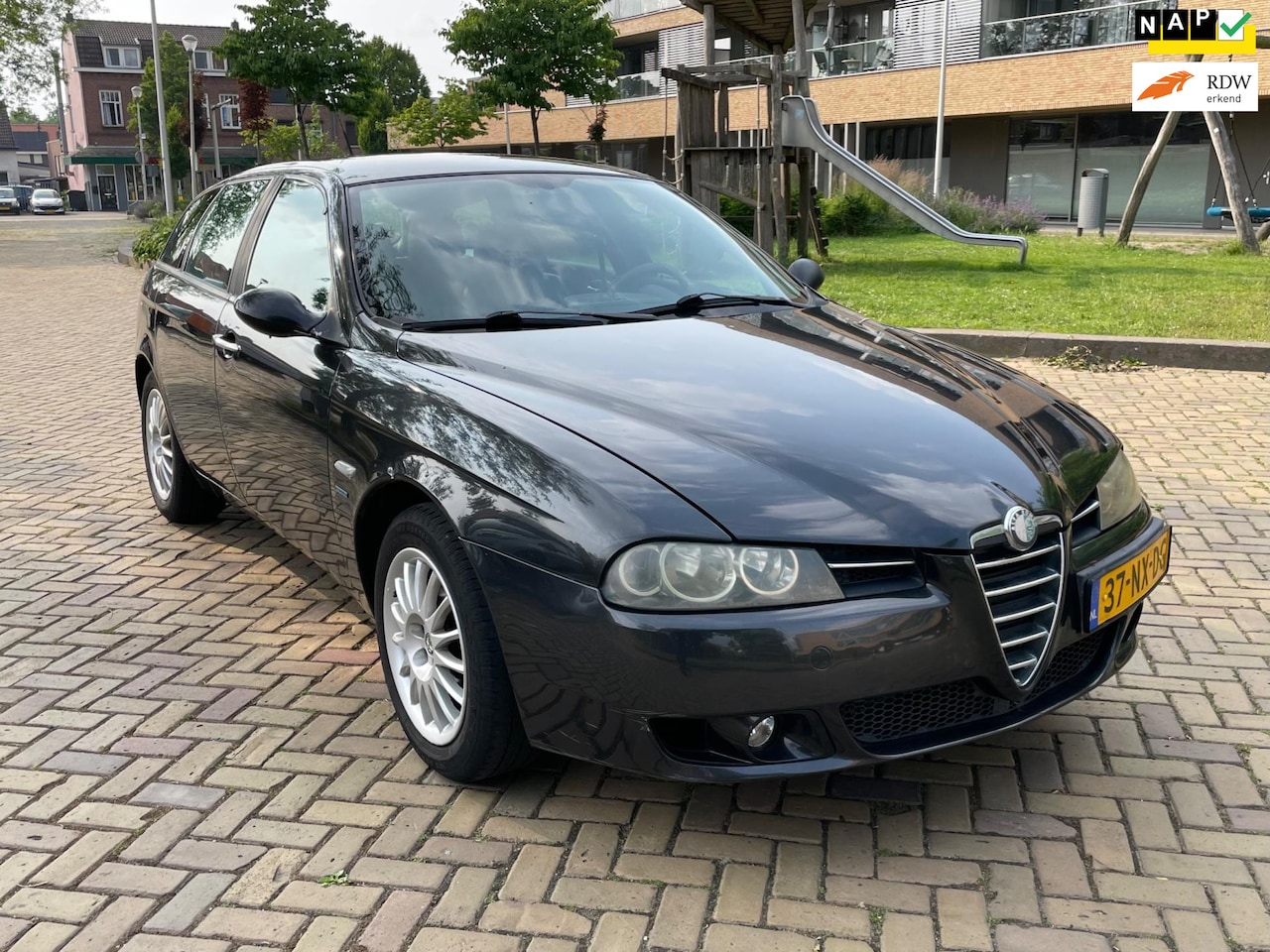 Alfa Romeo 156 Sportwagon - 1.8 T.Spark Impression 1.8 T.Spark Impression, Lmv, Leder, Climate/Cruise control! - AutoWereld.nl