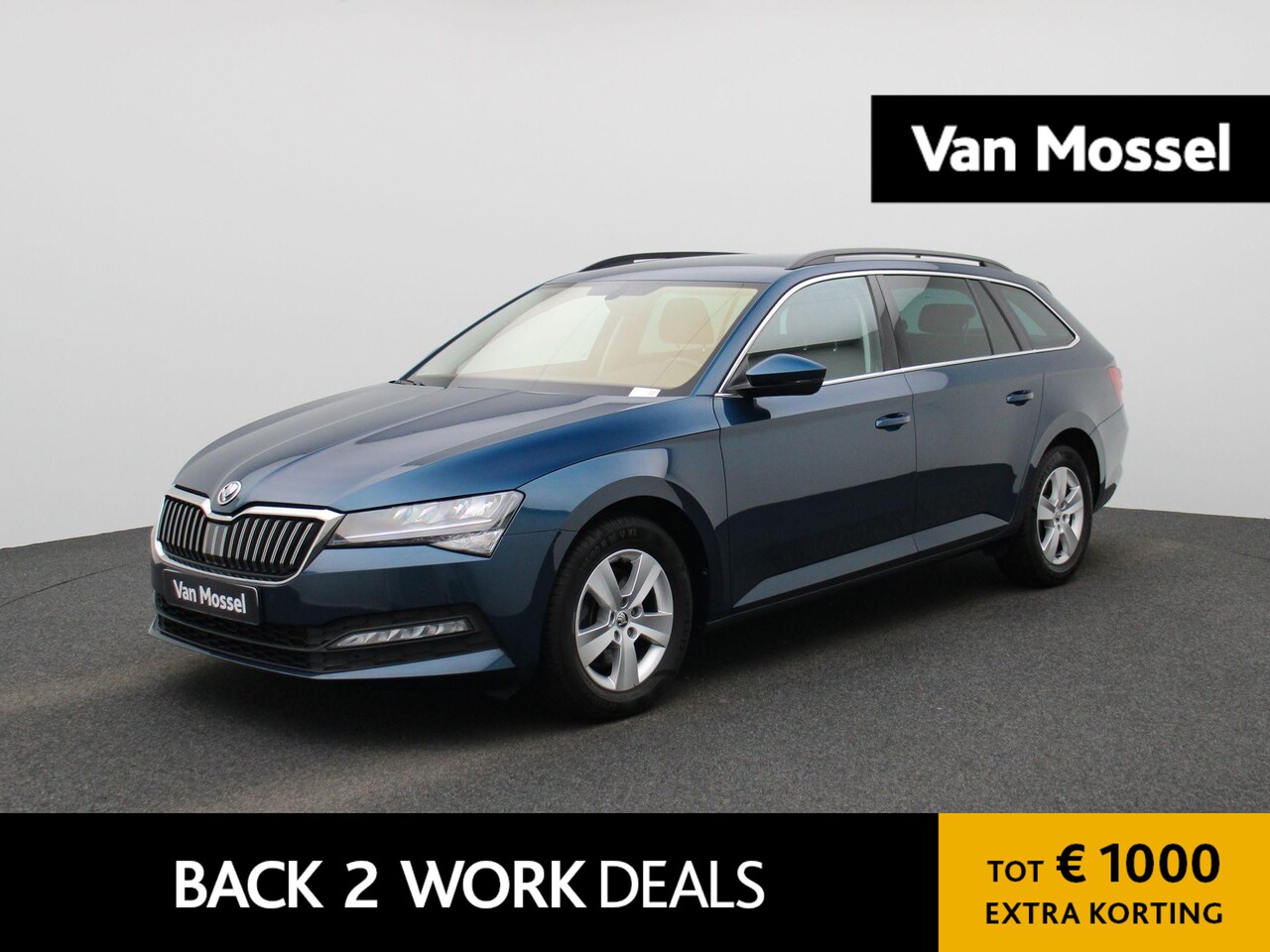 Skoda Superb - 2.0 TDI Business Edition | ACC | Trekhaak | Achteruitrijcamera | Stoelverwarming | Elektr. - AutoWereld.nl