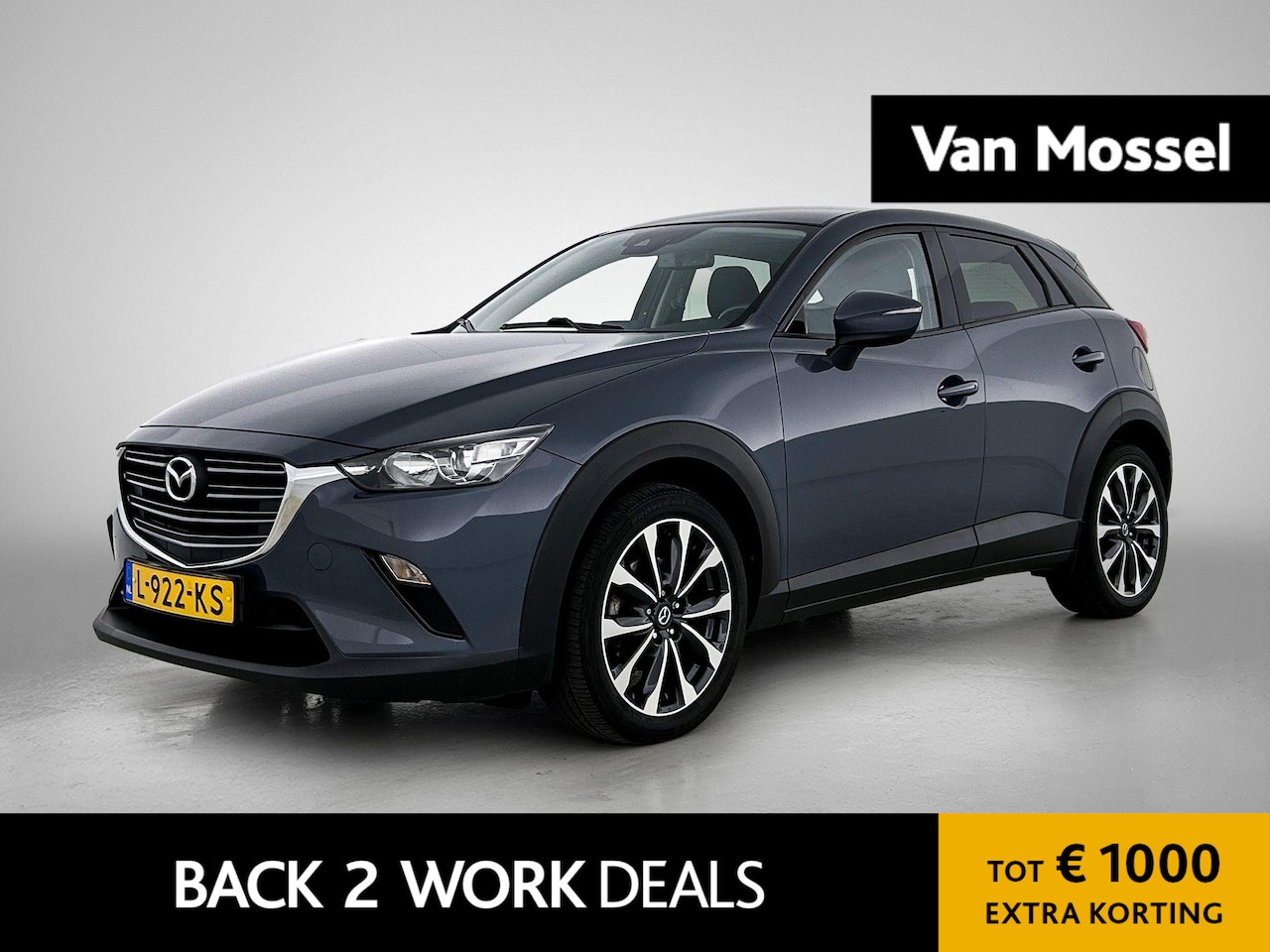 Mazda CX-3 - 2.0 SkyActiv-G 121 Sportive | ACHTERUITRIJCAMERA | STOELVERWARMING | APPLE CARPLAY-ANDRIOD - AutoWereld.nl